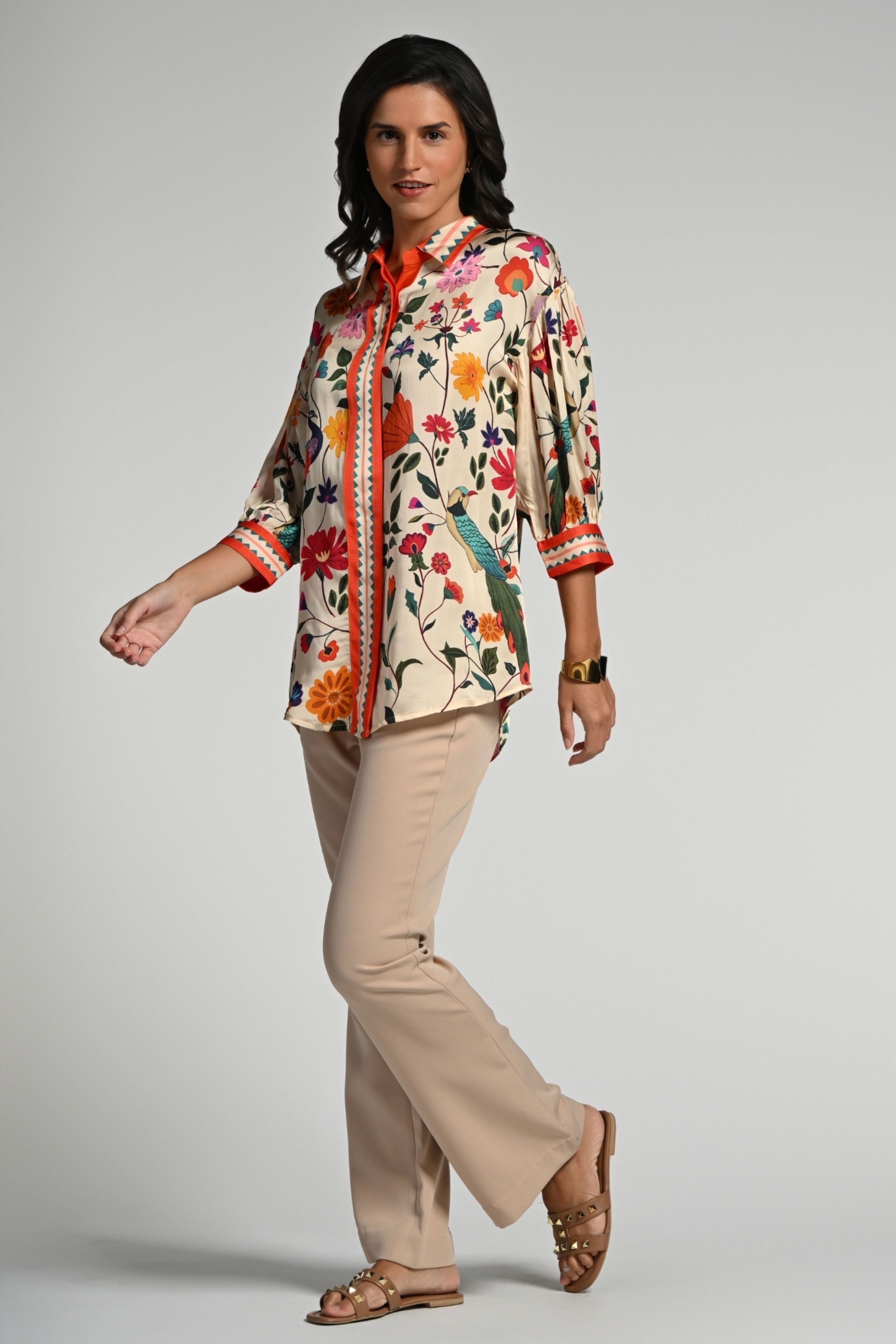 Bageecha Silk Shirt