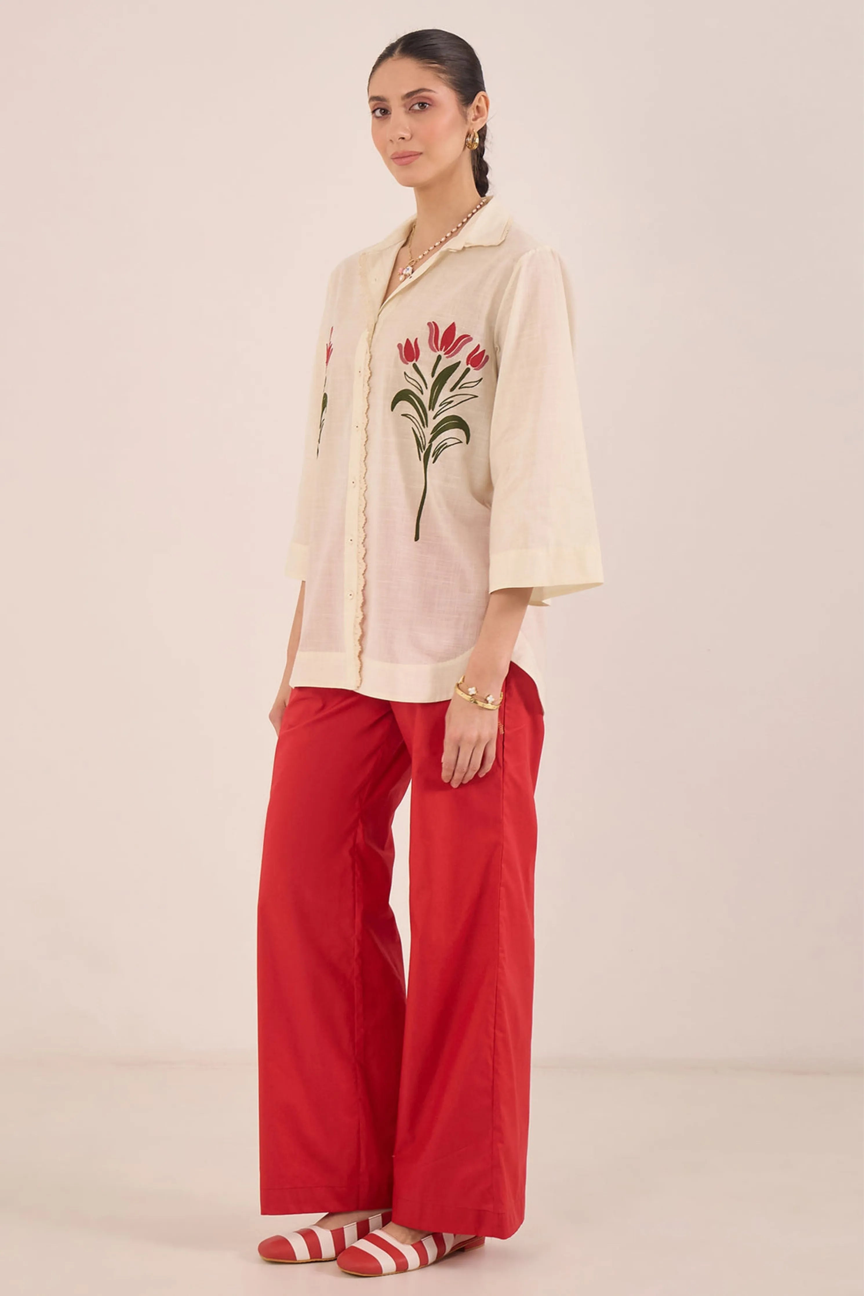 Dal Floral Shirt Co-Ord Set