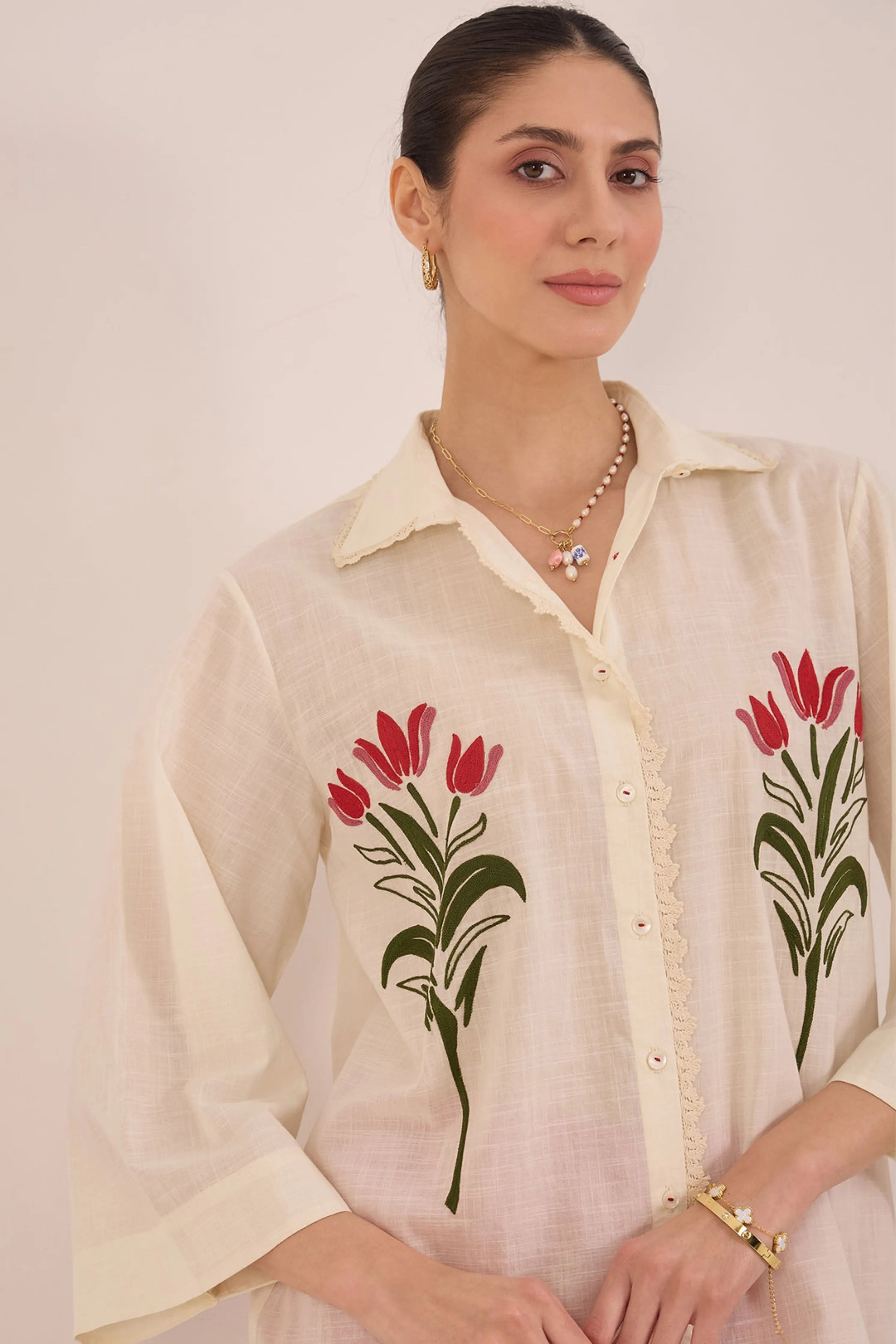 Dal Floral Shirt Co-Ord Set