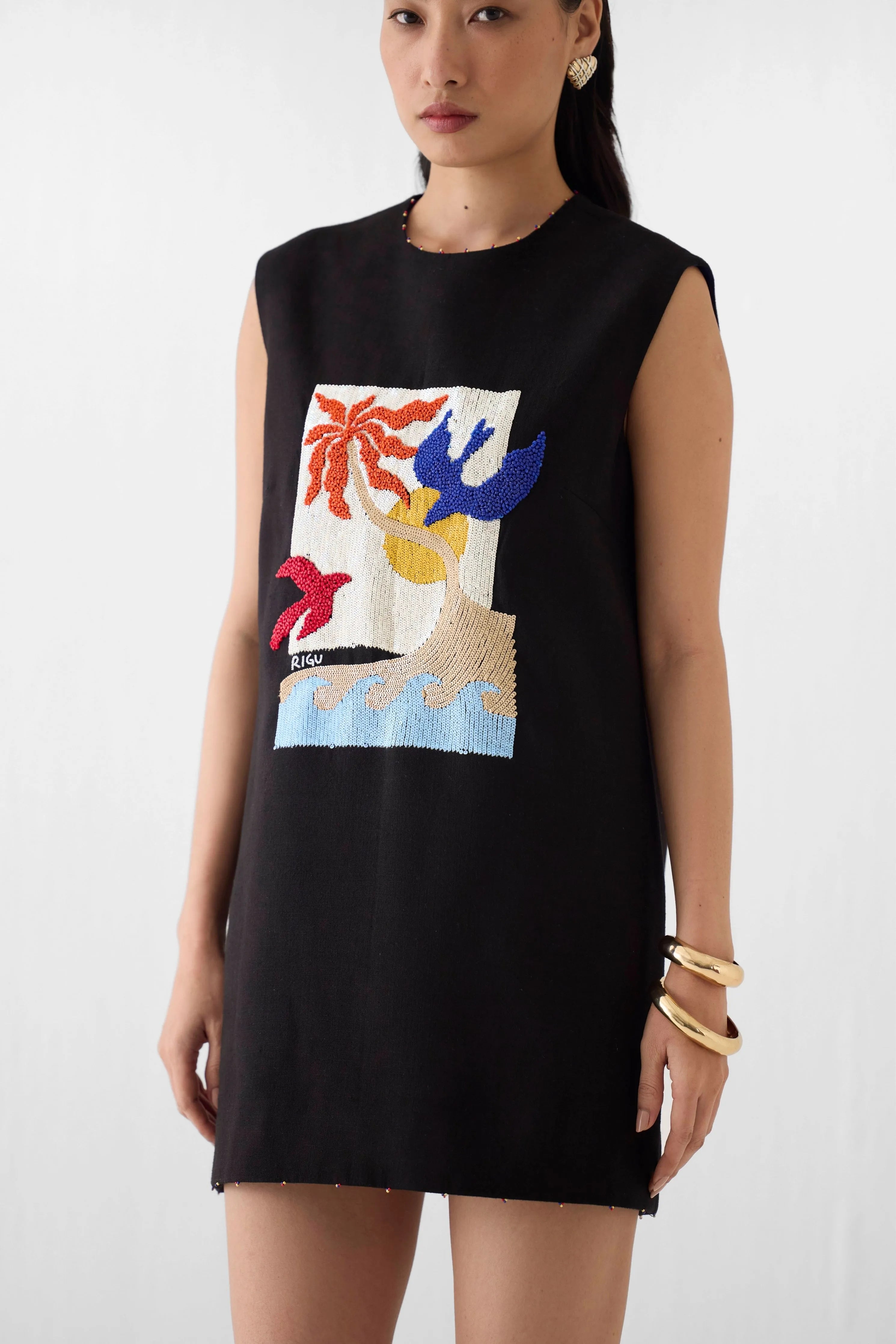 Sahara Night Short Dress