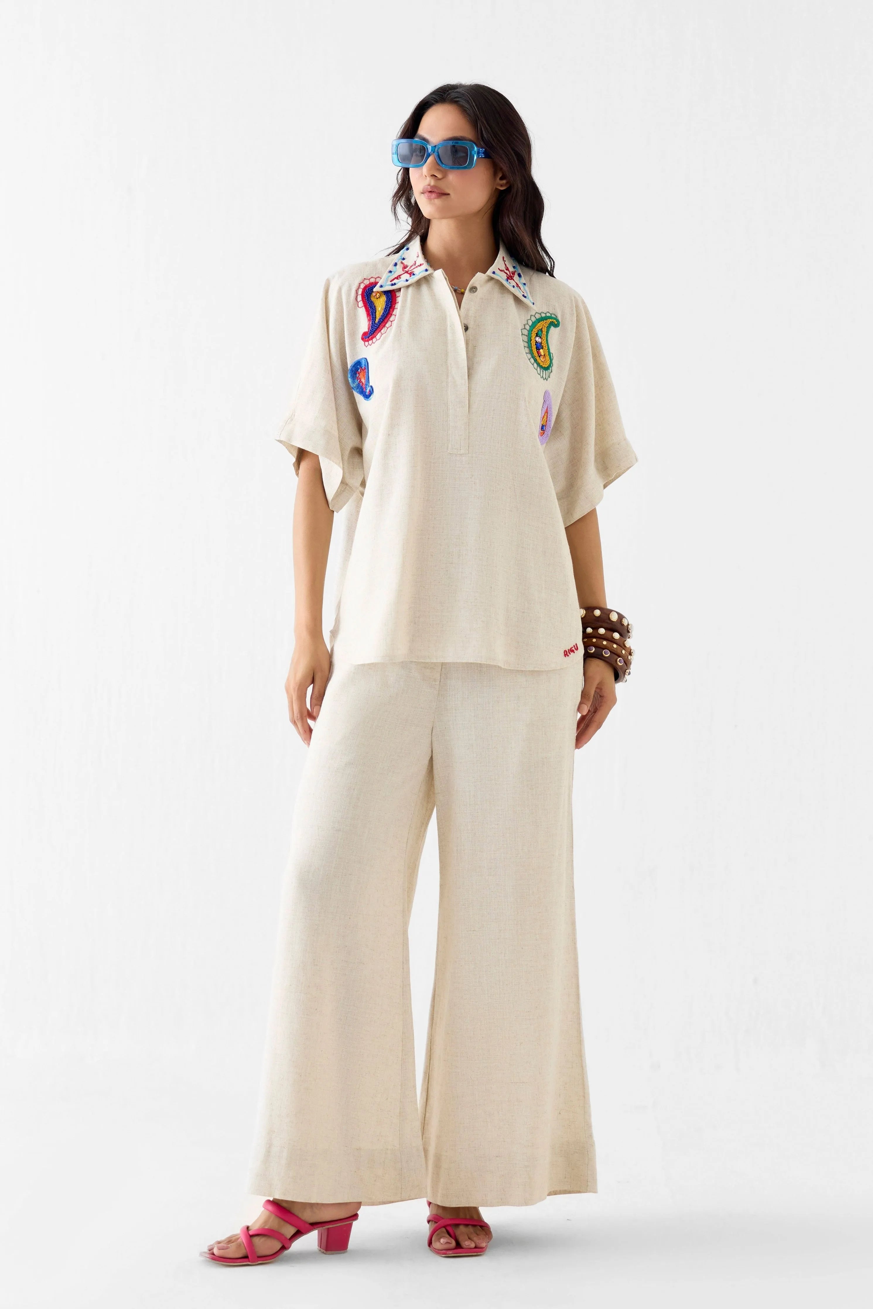 Matka Shirt & Trousers Co-Ord Set
