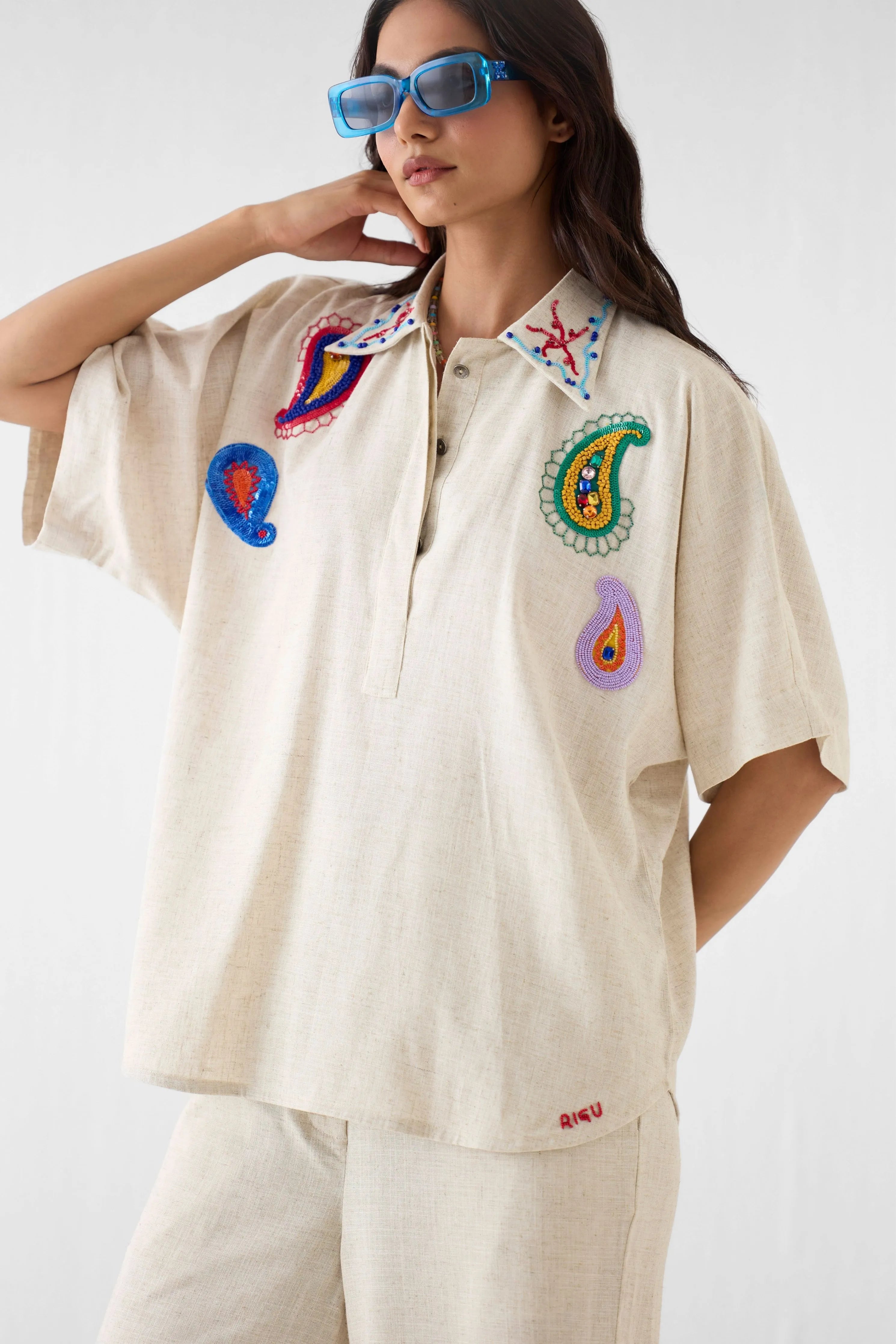 Matka Shirt & Trousers Co-Ord Set
