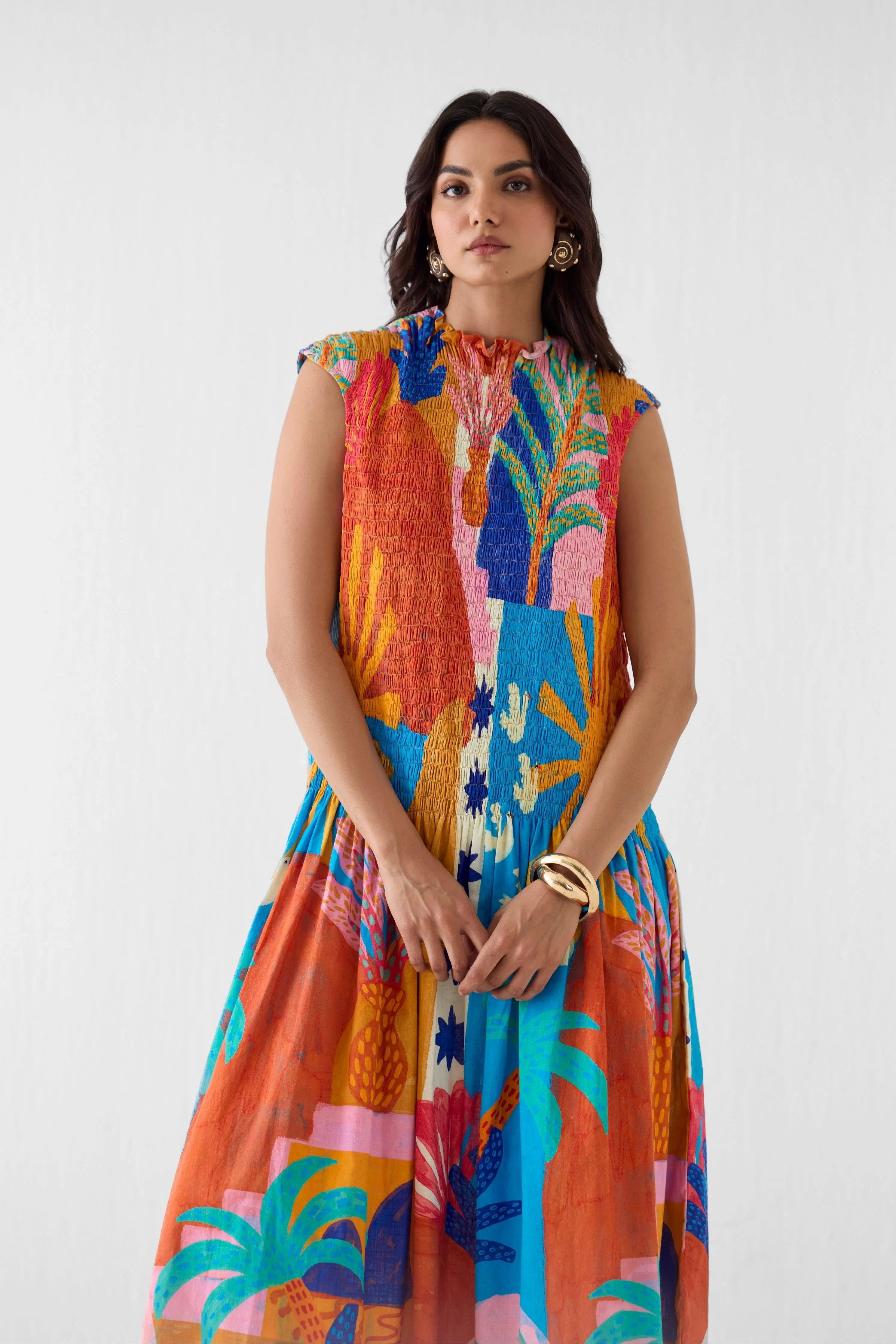 Kota Ruching Dress
