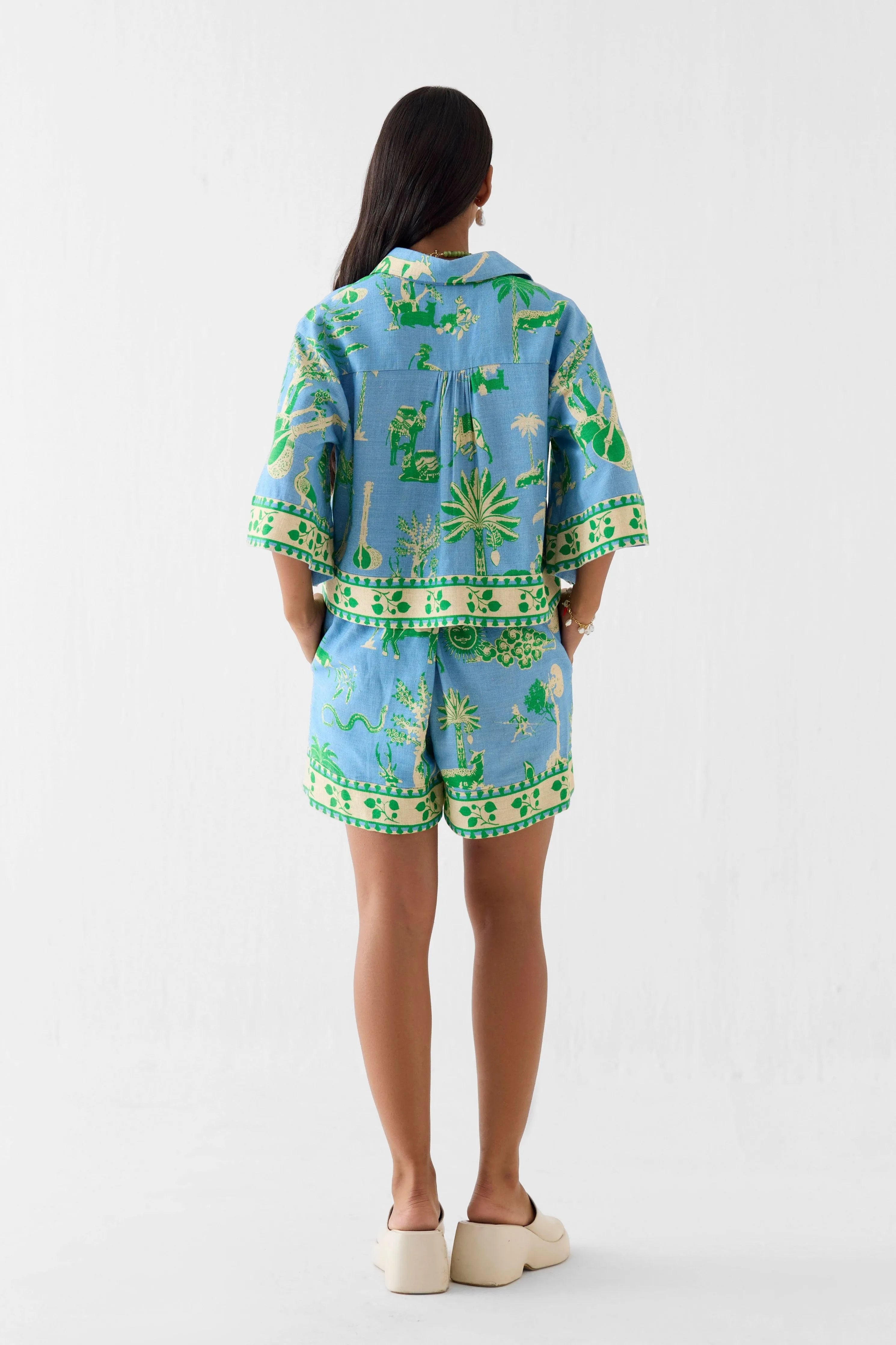 Nila Crop Top & Shorts