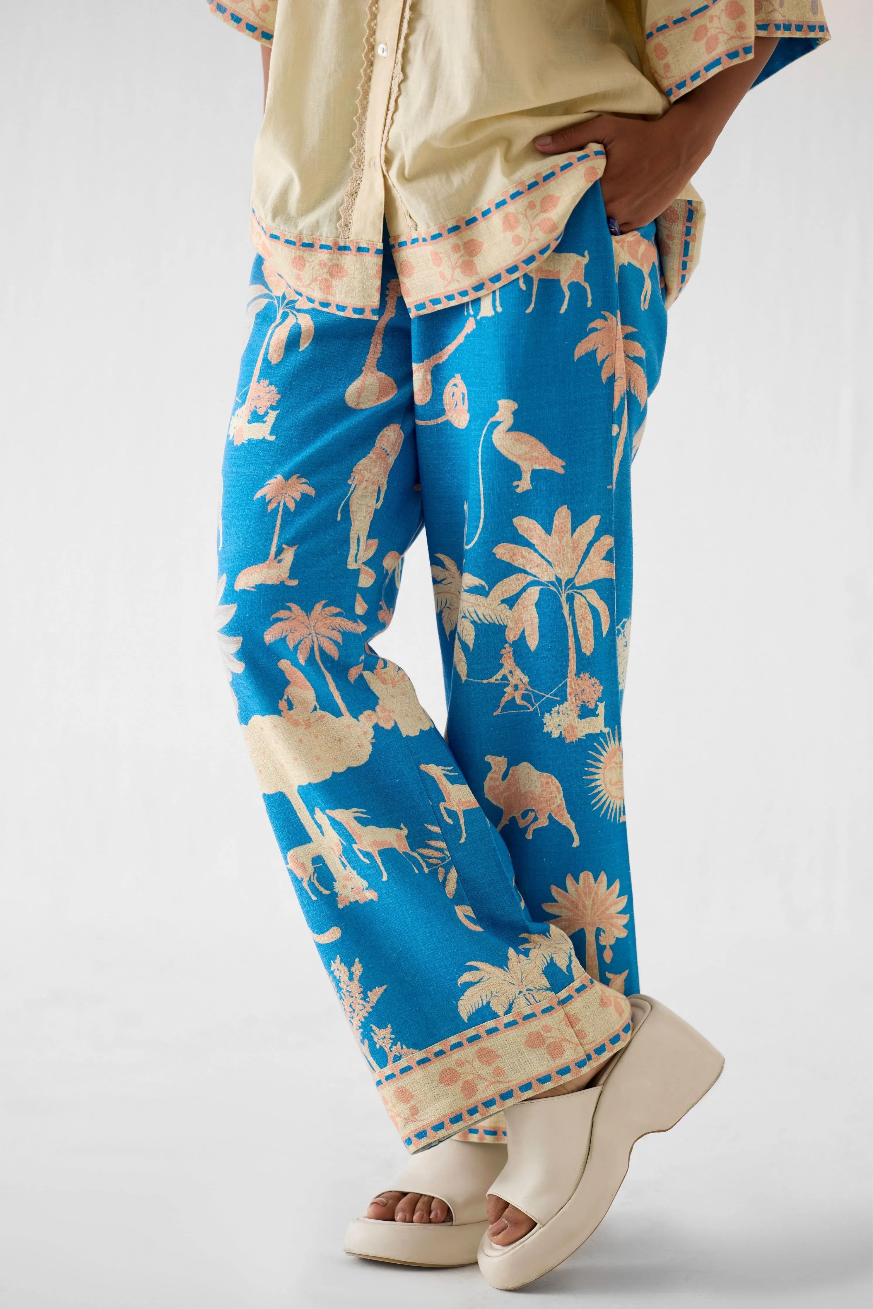 Jaipur Boxy Shirt & Trousers