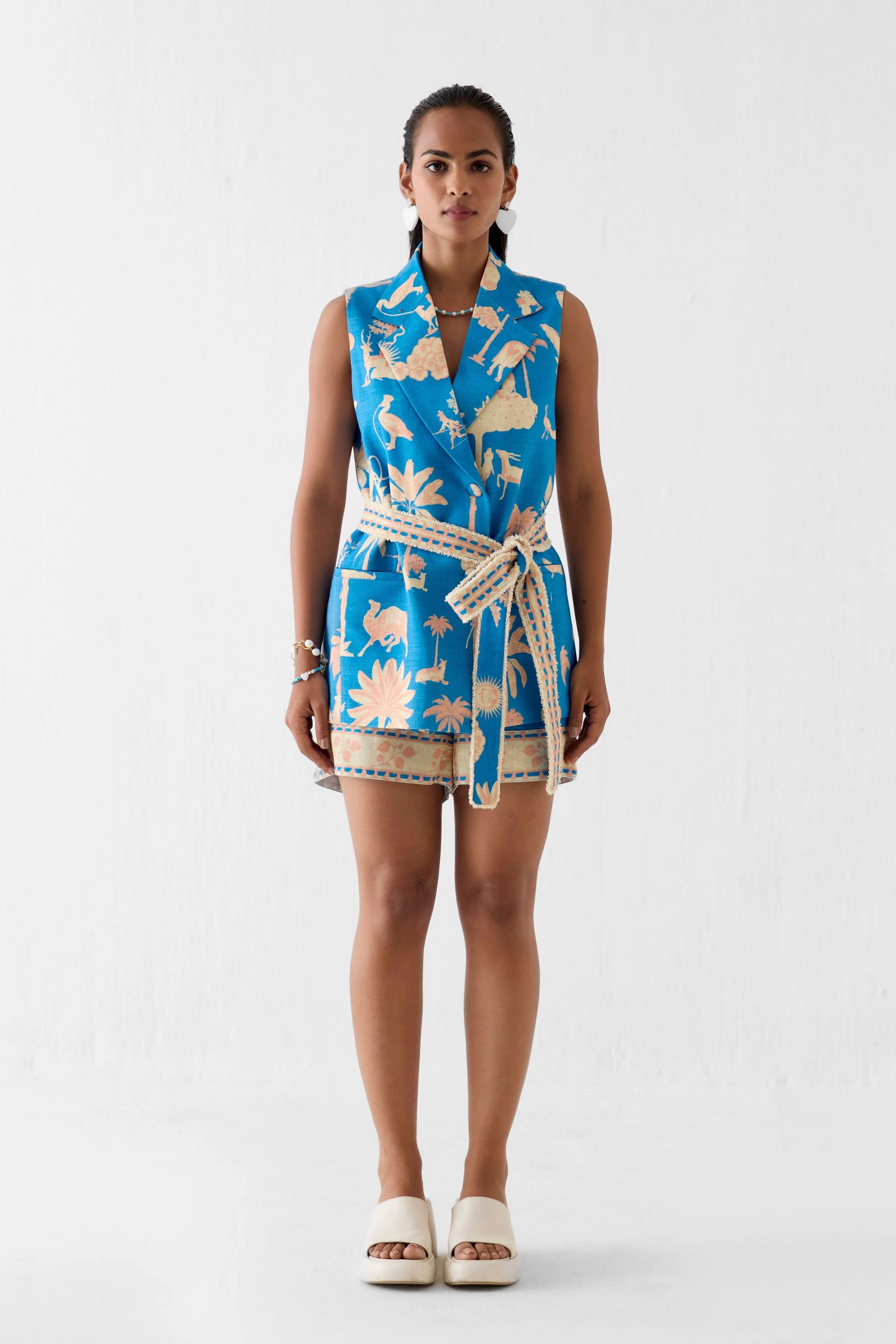 Jaipur Blazer And Shorts