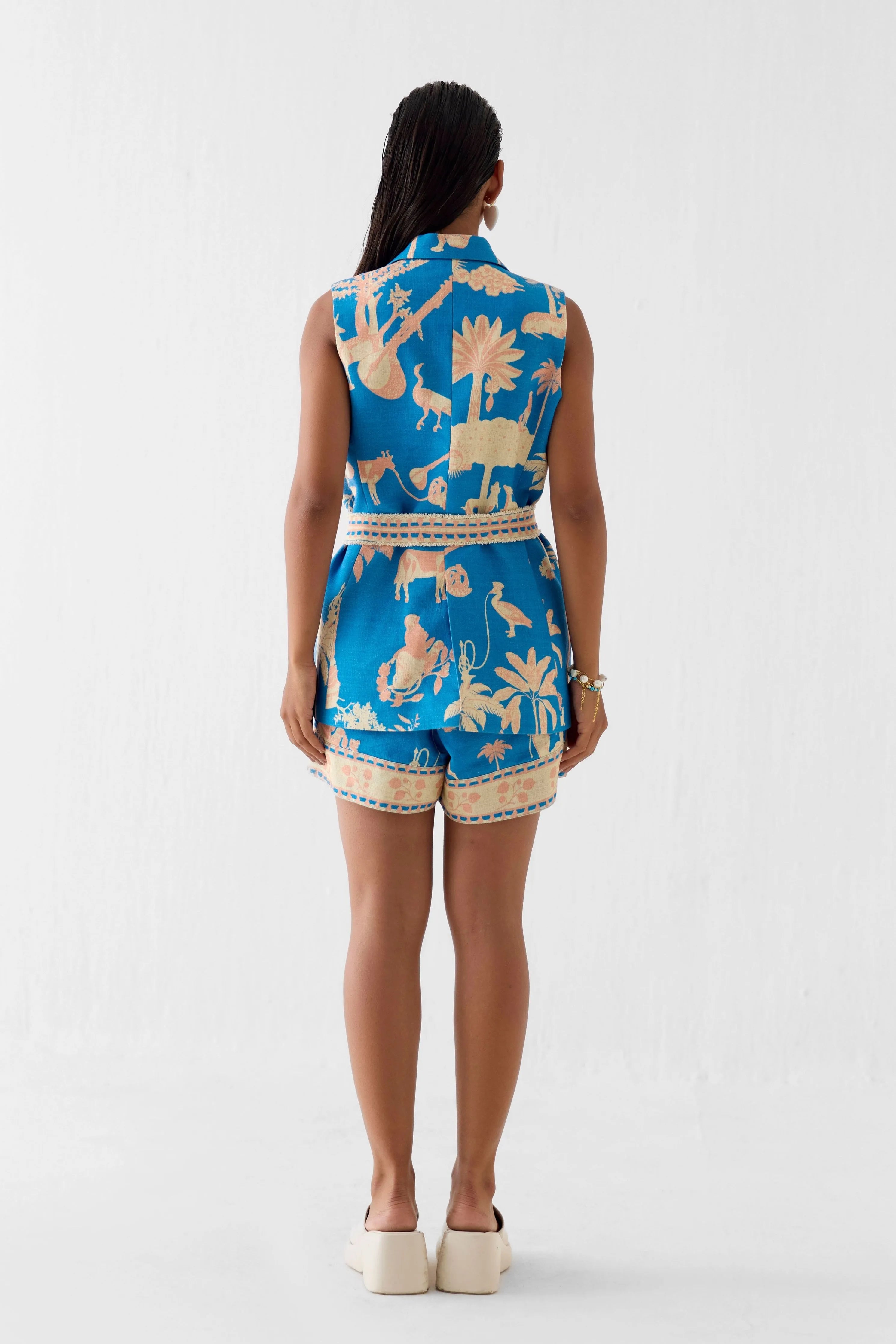 Jaipur Blazer And Shorts