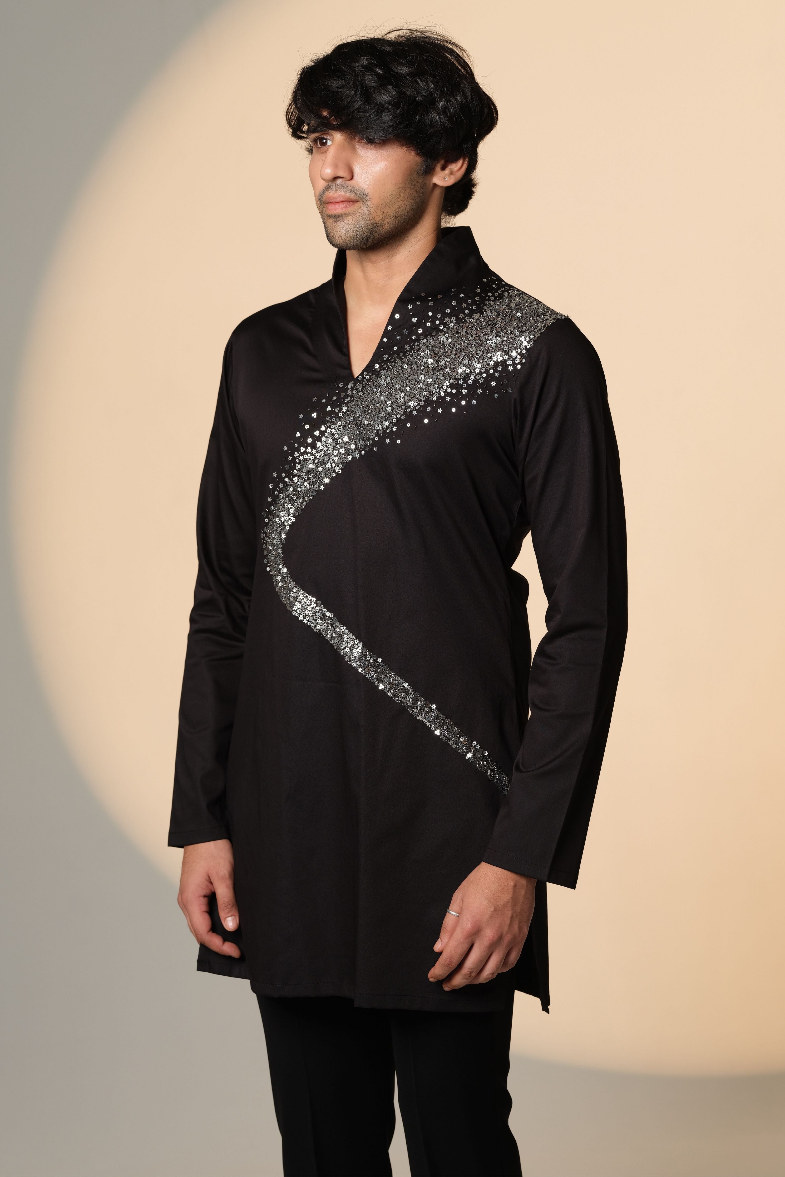 Kurta With Galaxy C- Curve