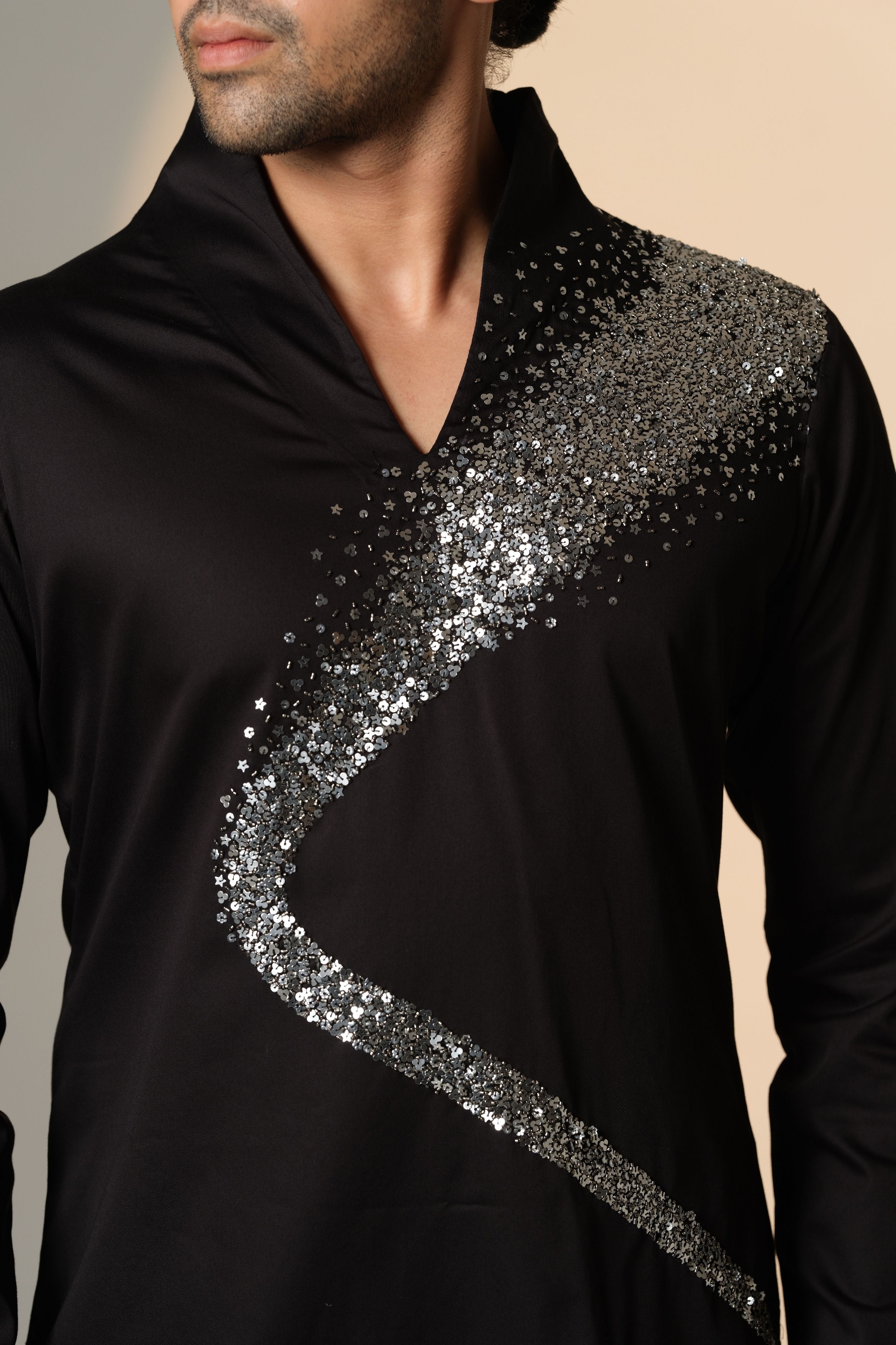 Kurta With Galaxy C- Curve