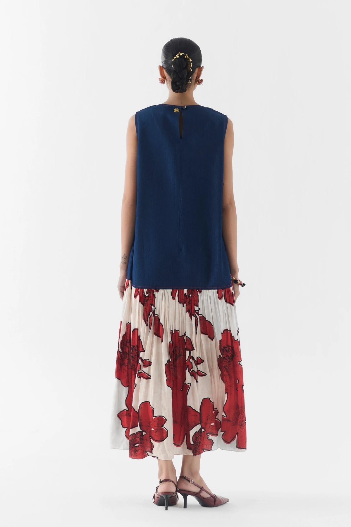 Rosalie Denim A-Line Dress