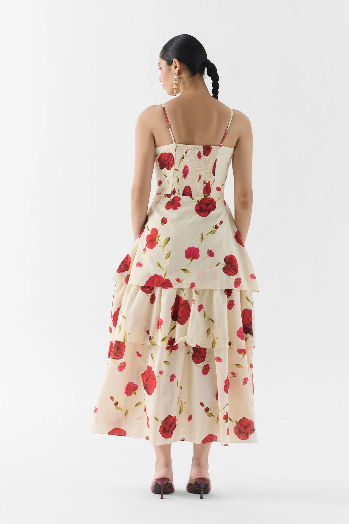 Sisley Rose Bustier Dress