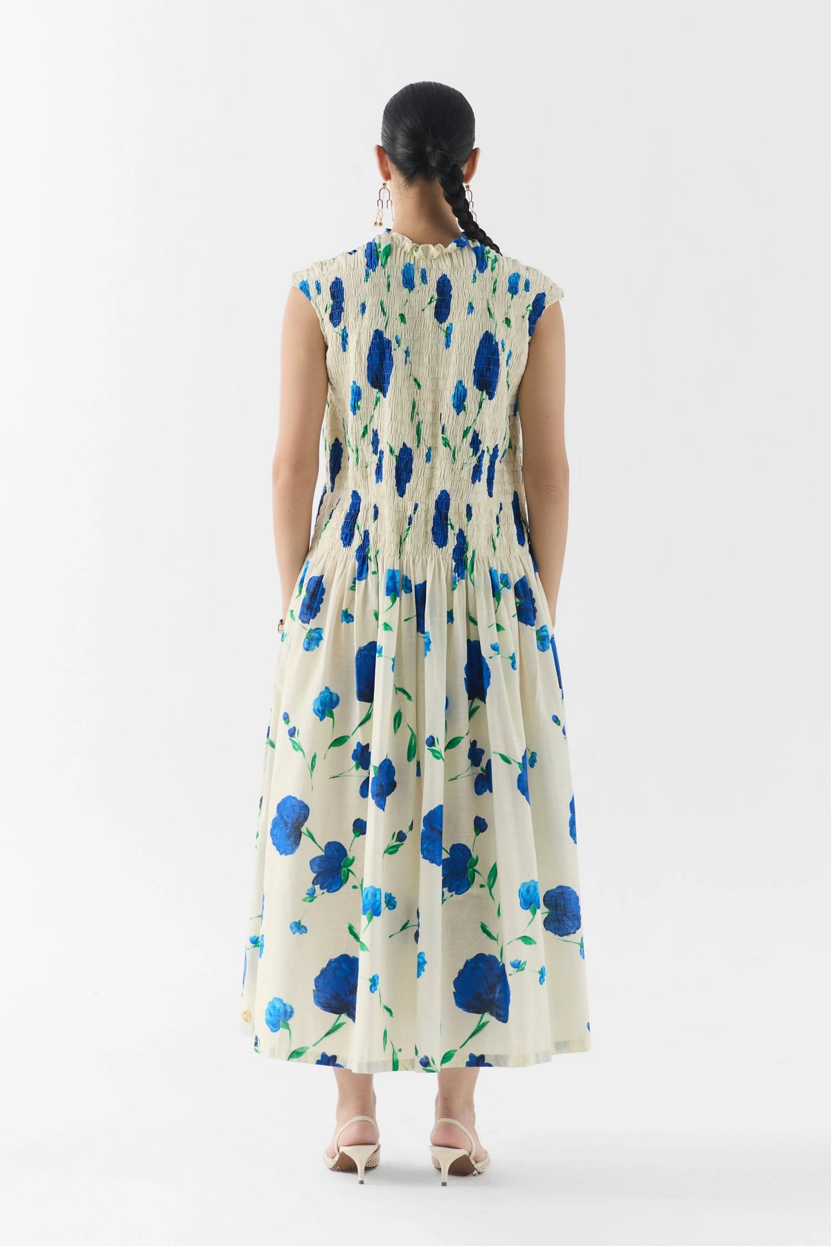 Moss Rose Ruching Dress