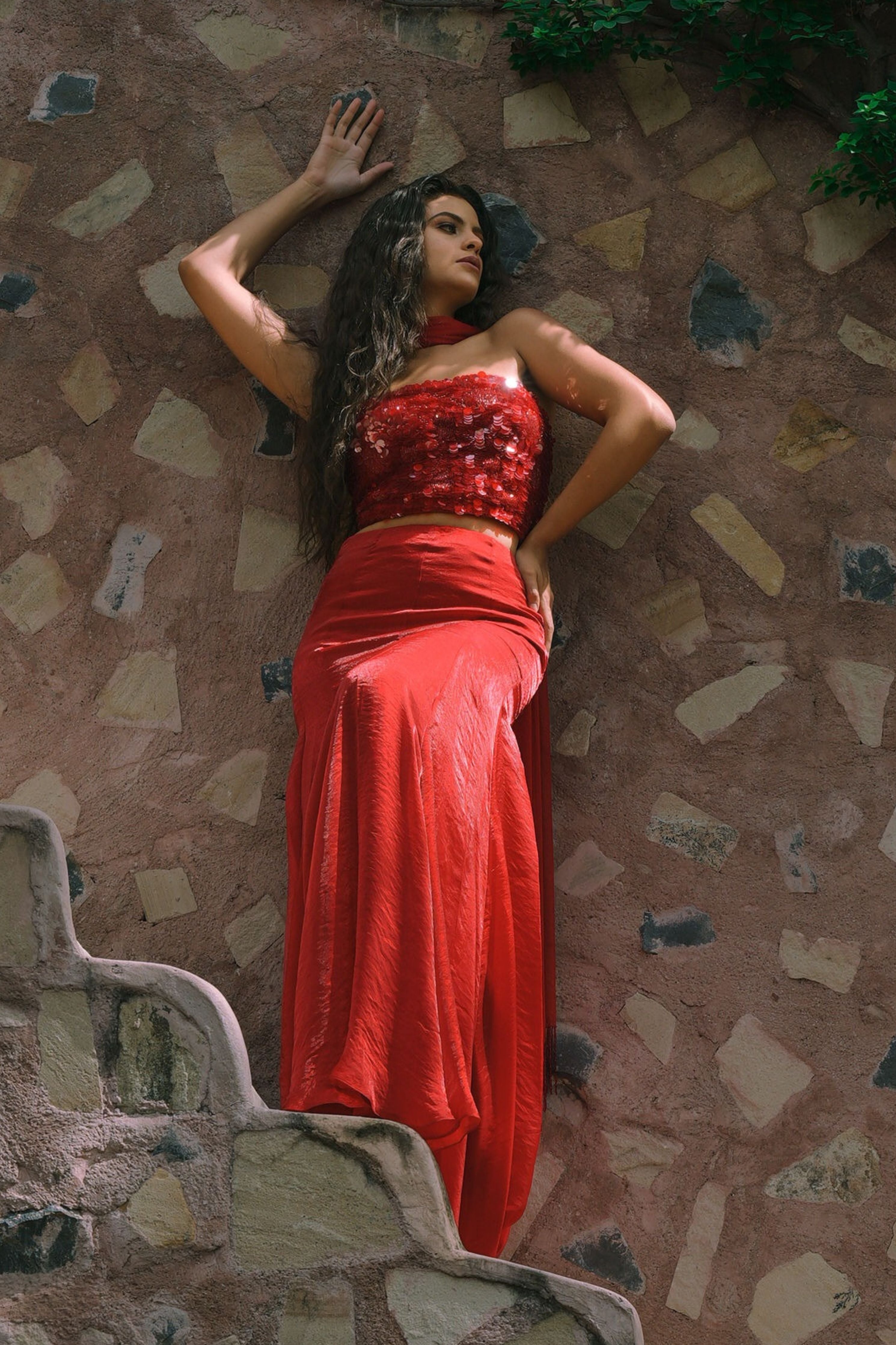 Fierce Corset Fishcut Skirt