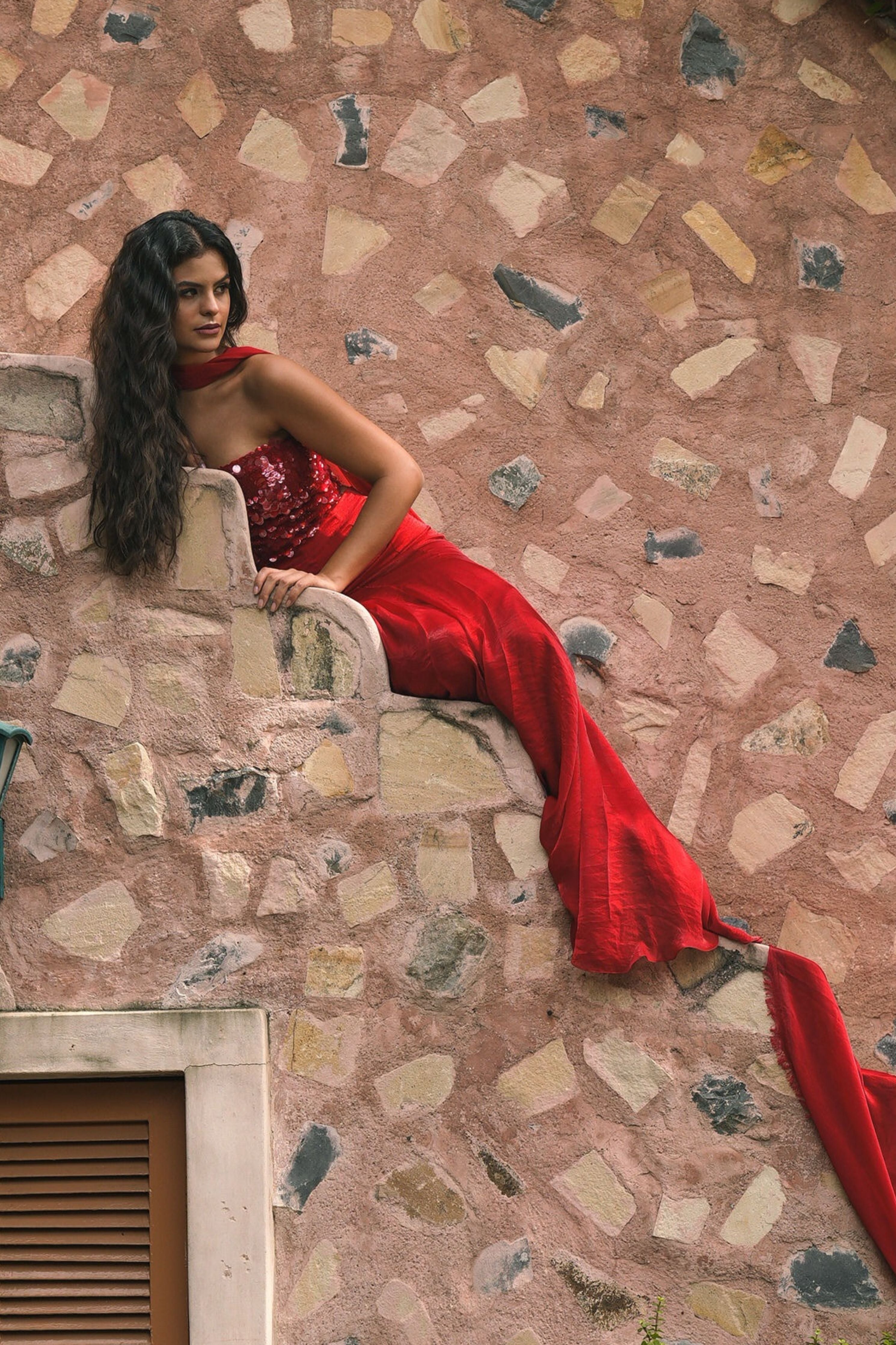 Fierce Corset Fishcut Skirt