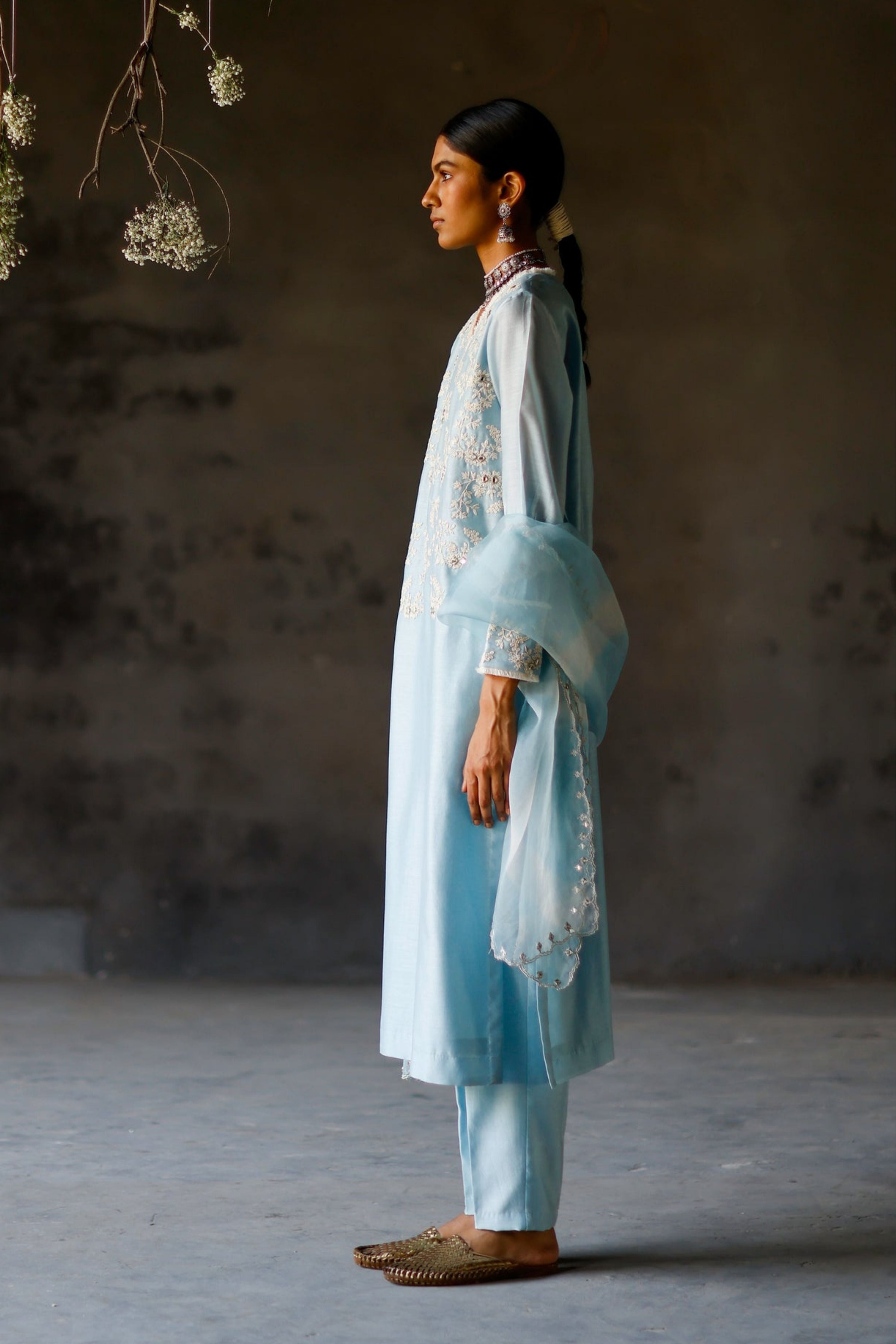 Asmani Aneesha Kurta Set