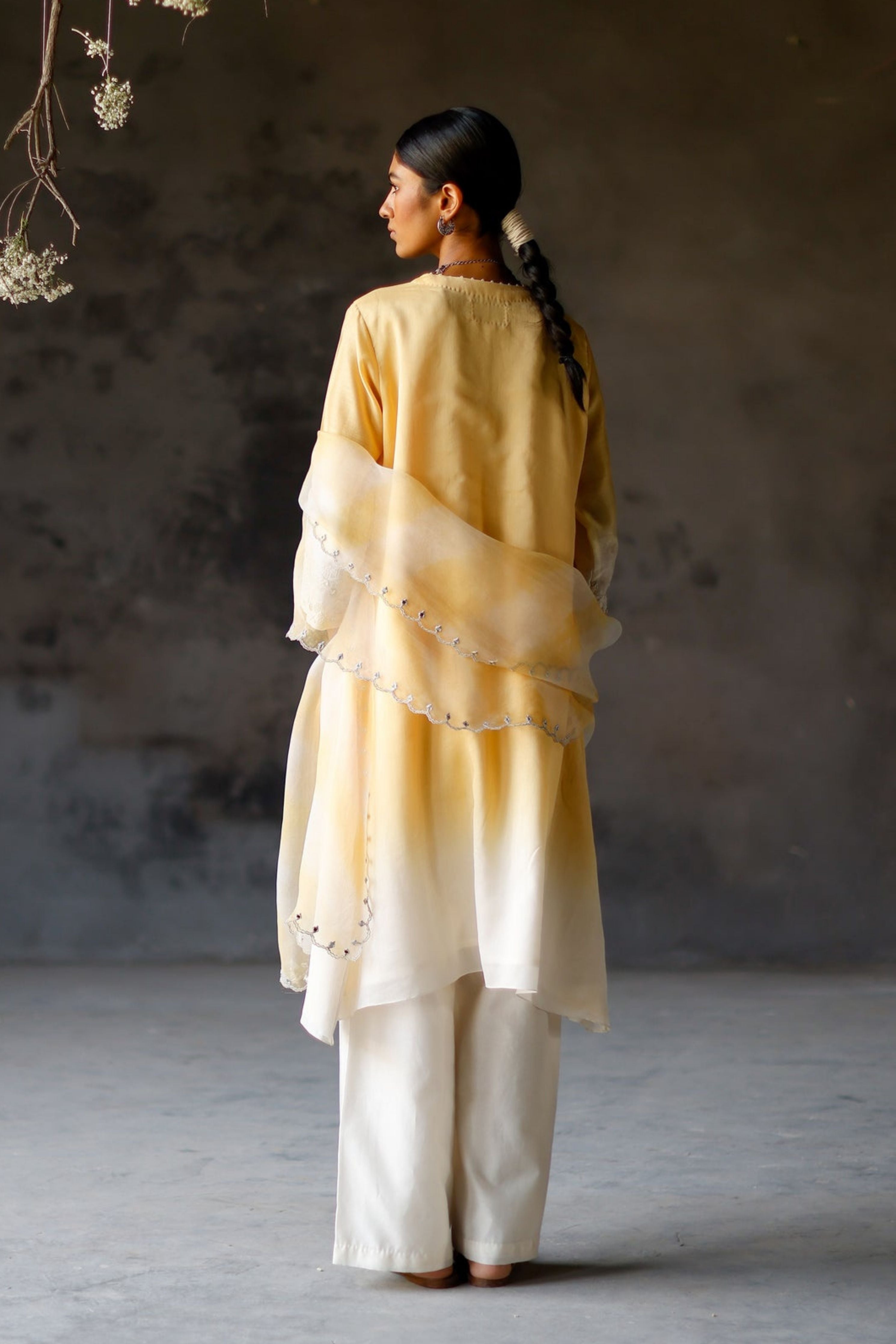 Yellow Advika Kurta Set