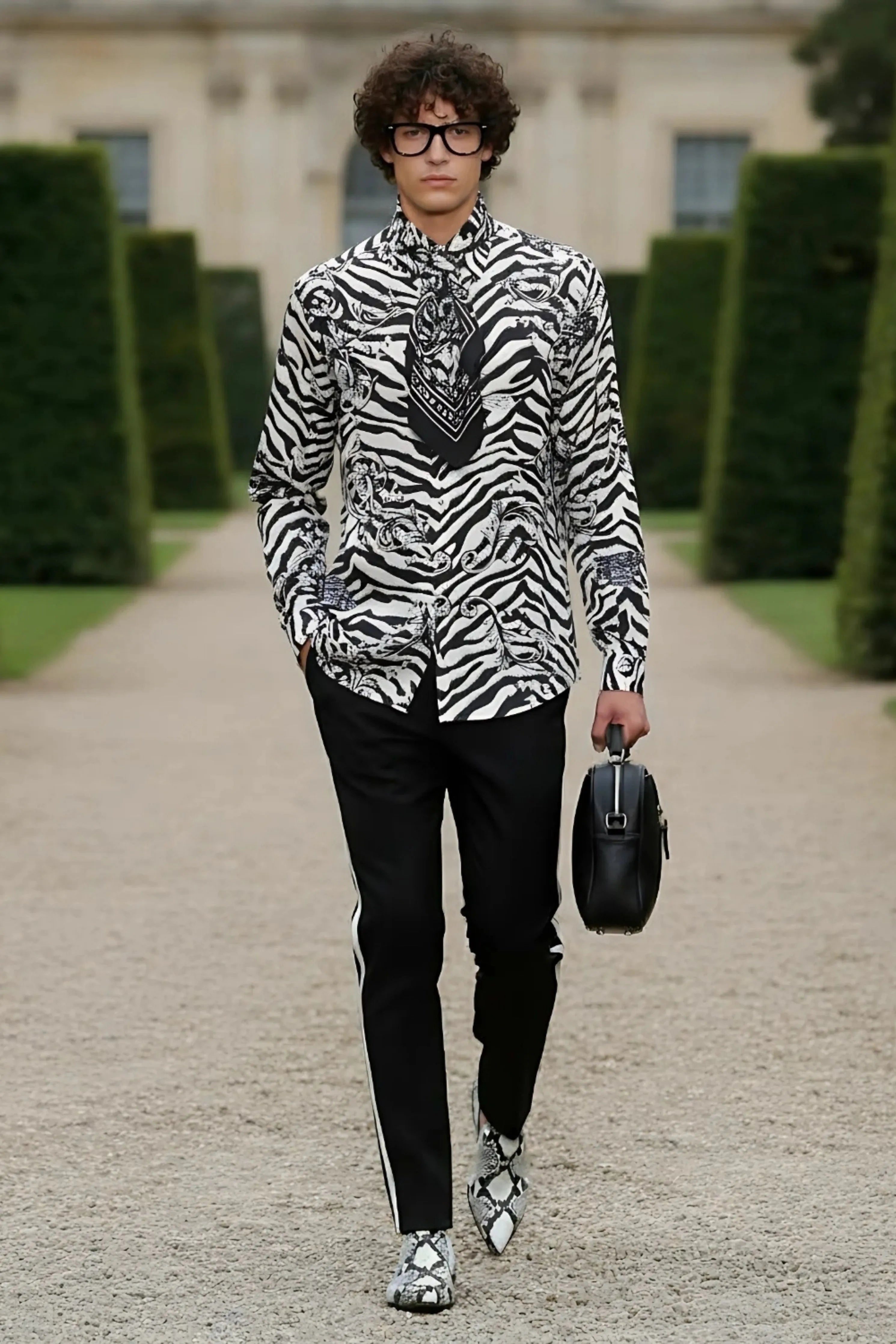 Namast Animal Printed Shirt