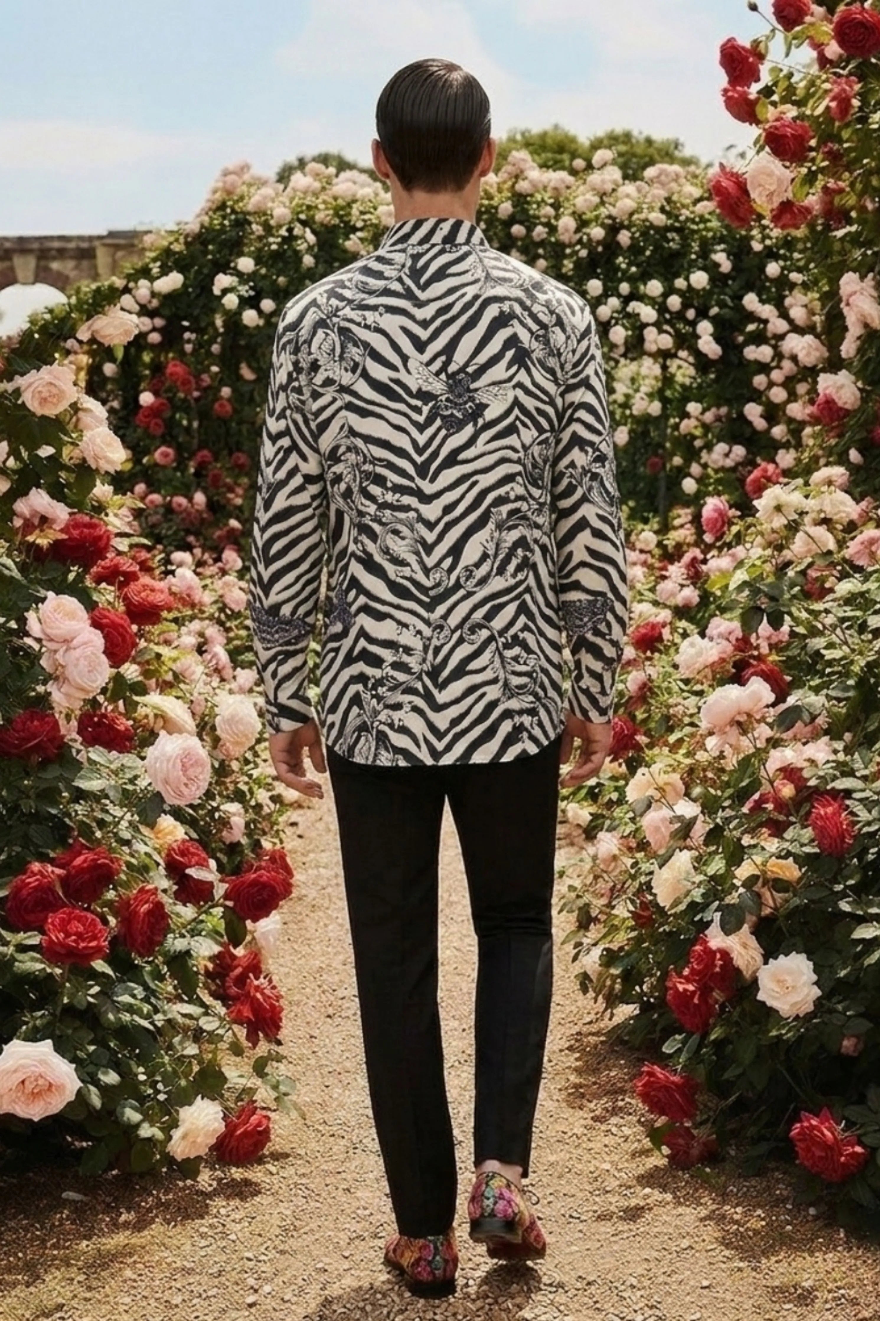 Namast Animal Printed Shirt