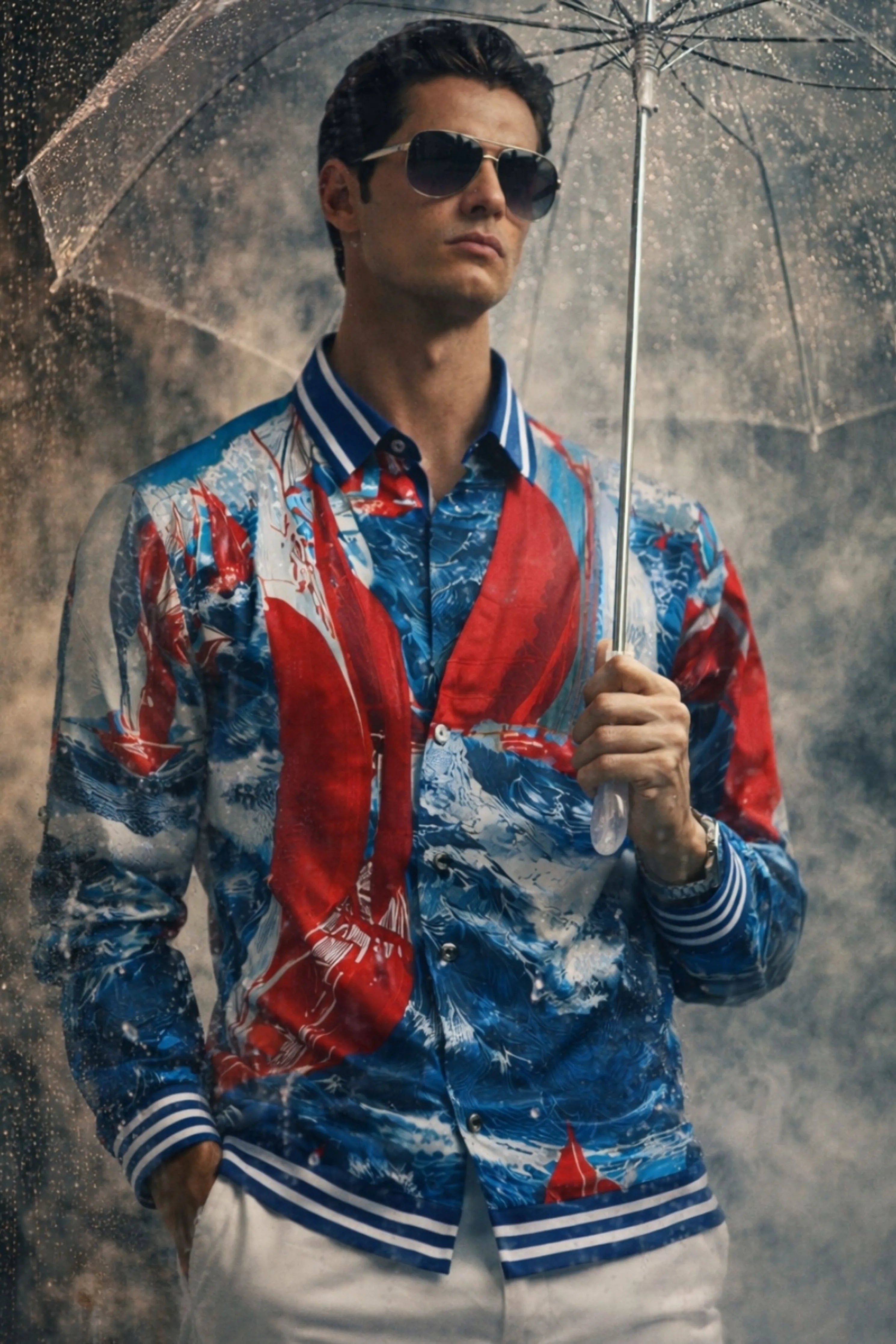 Mast Printed Resort Shirt