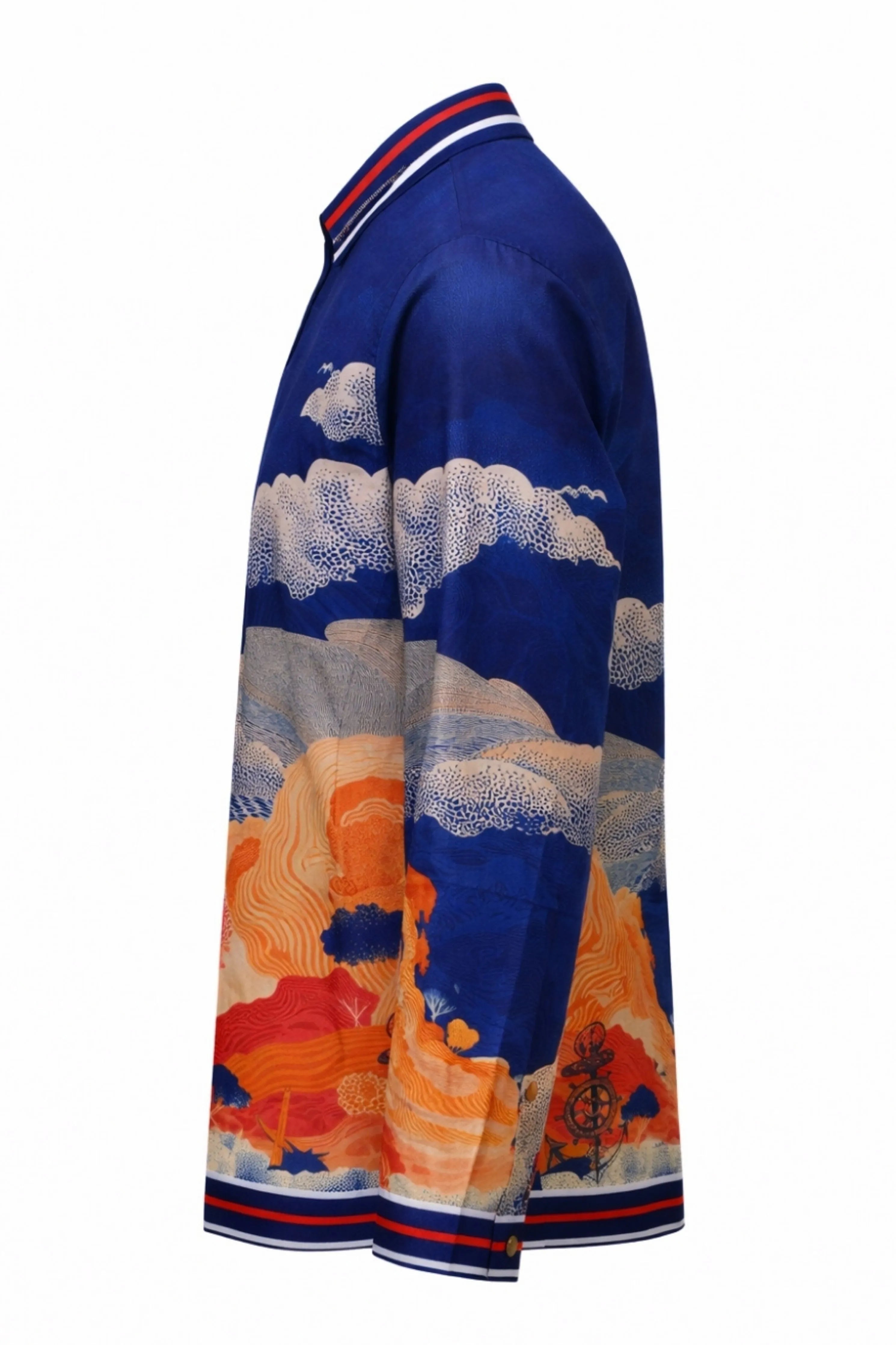 Poseidon Printed Resort Shirt