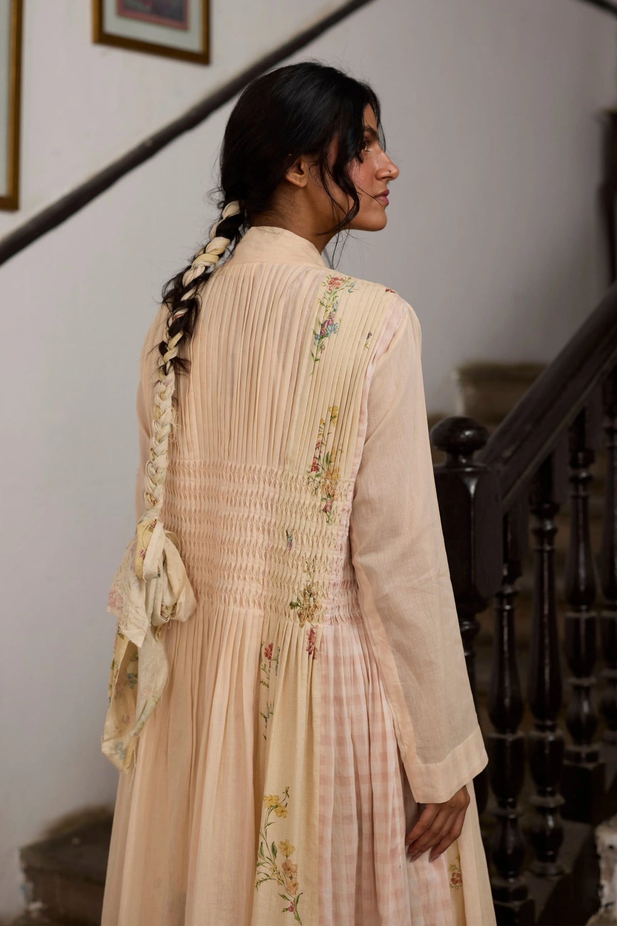 Amane Tunic Set In Peach