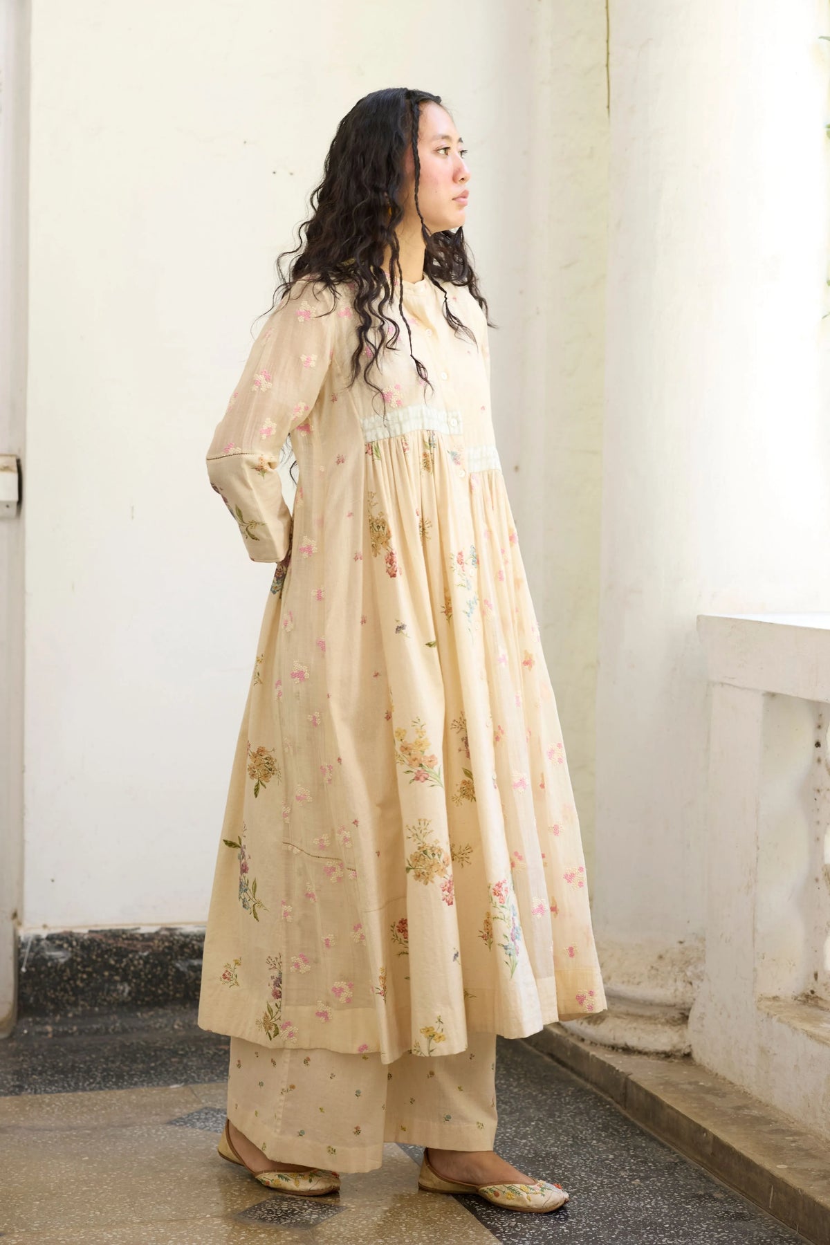 Raye Tunic Set Ecru