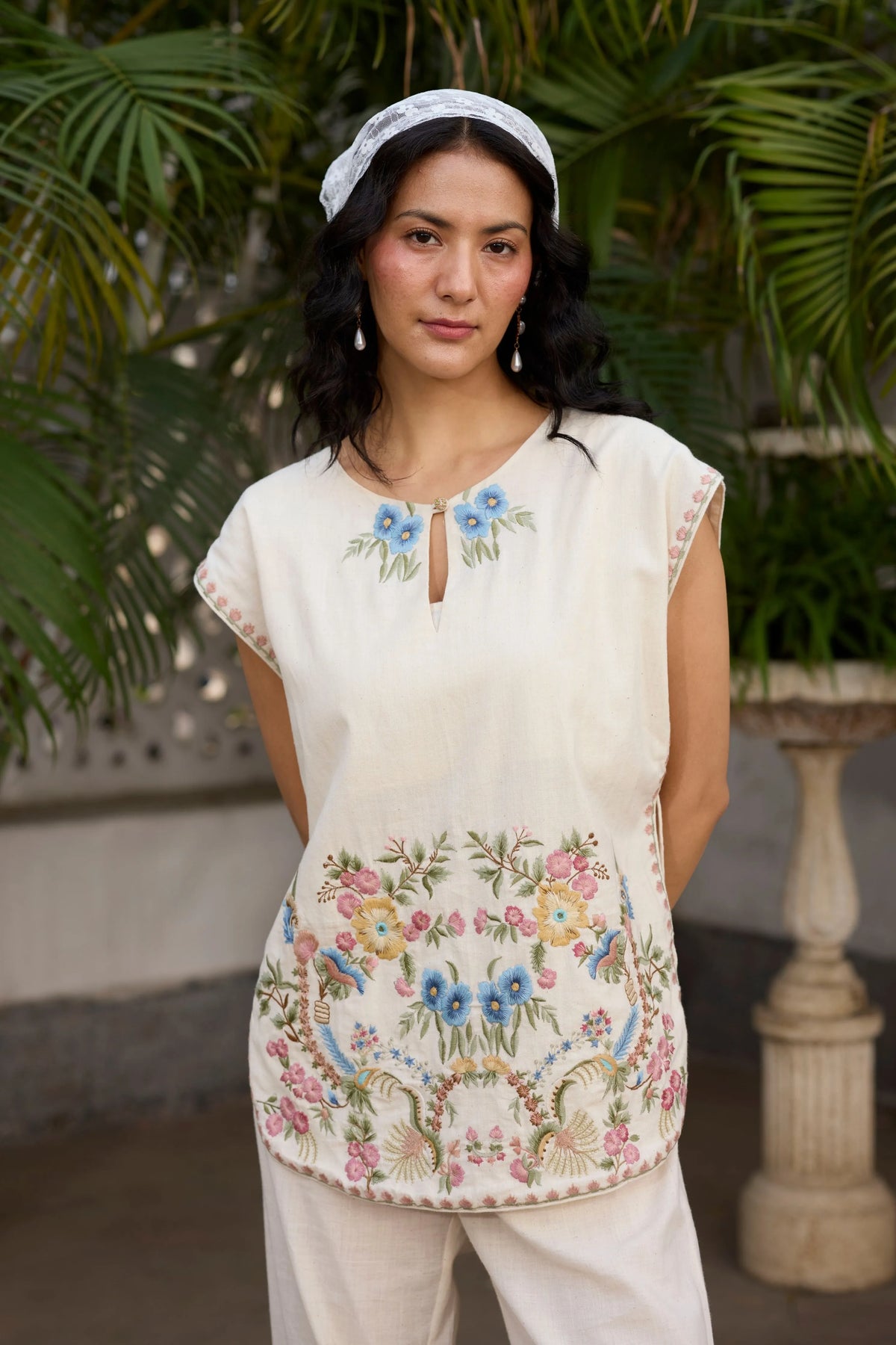 Amora Co-Ord Set In Off White