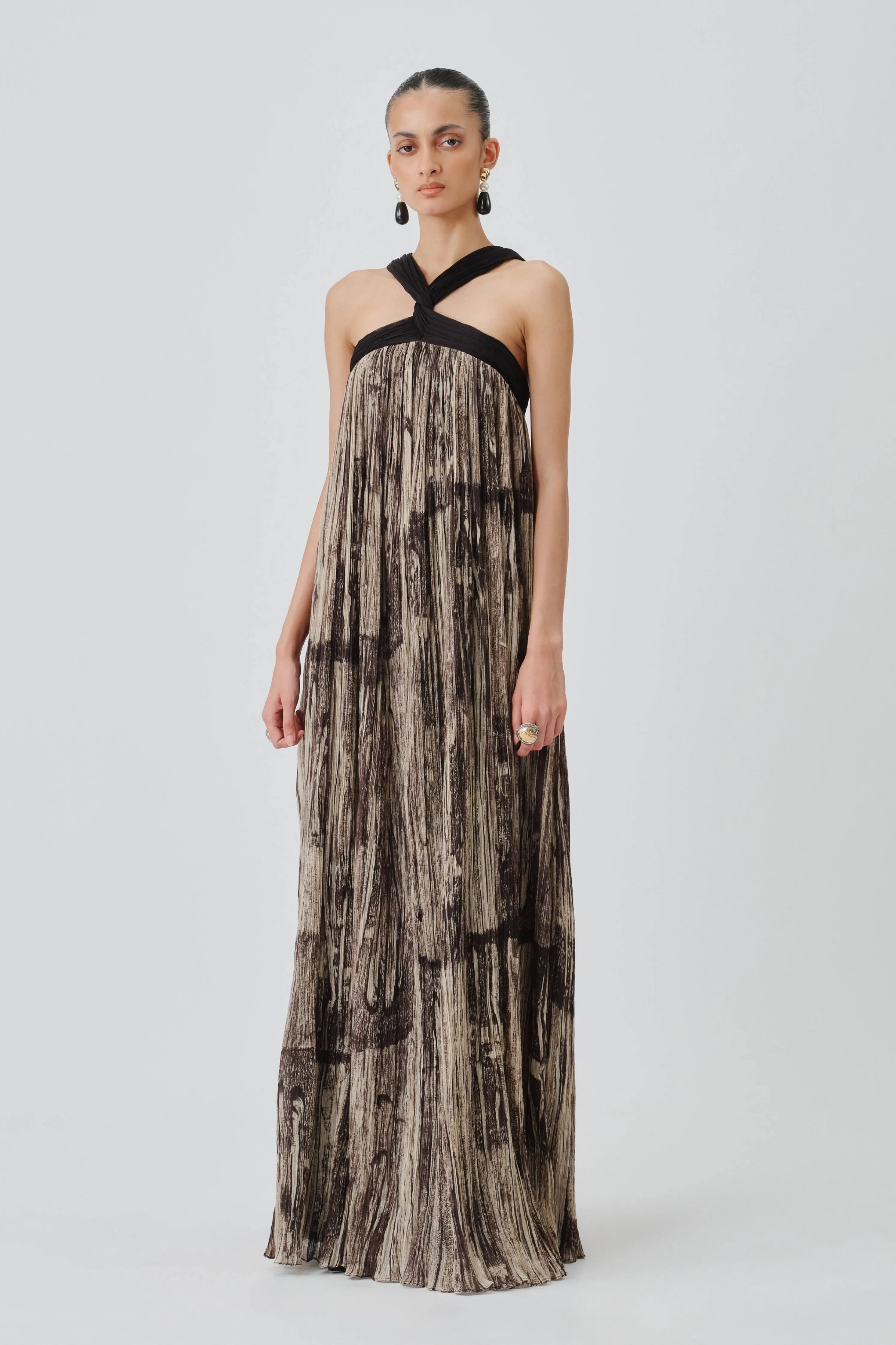Dusk mulmul dress