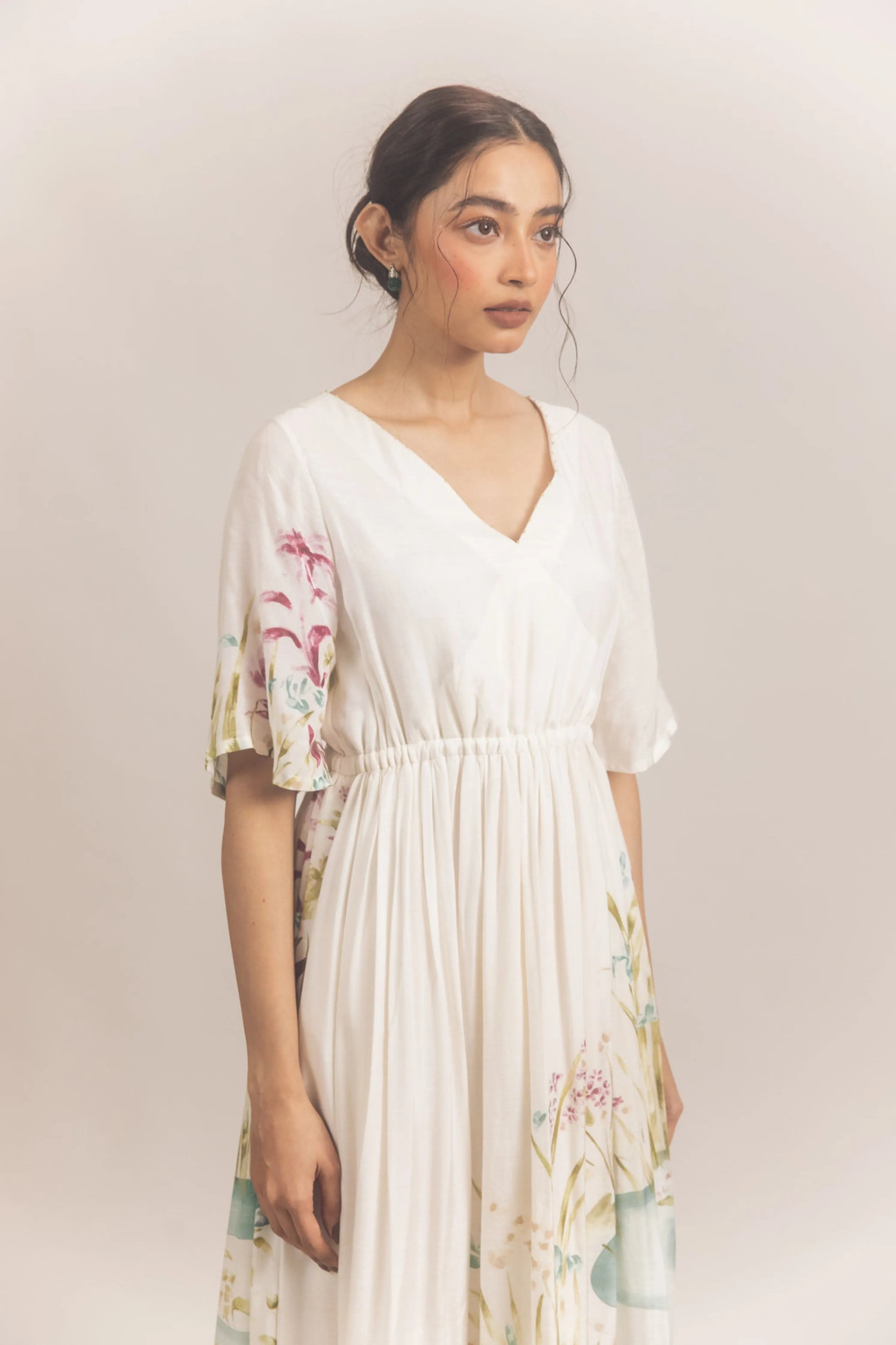 Tier Dress White