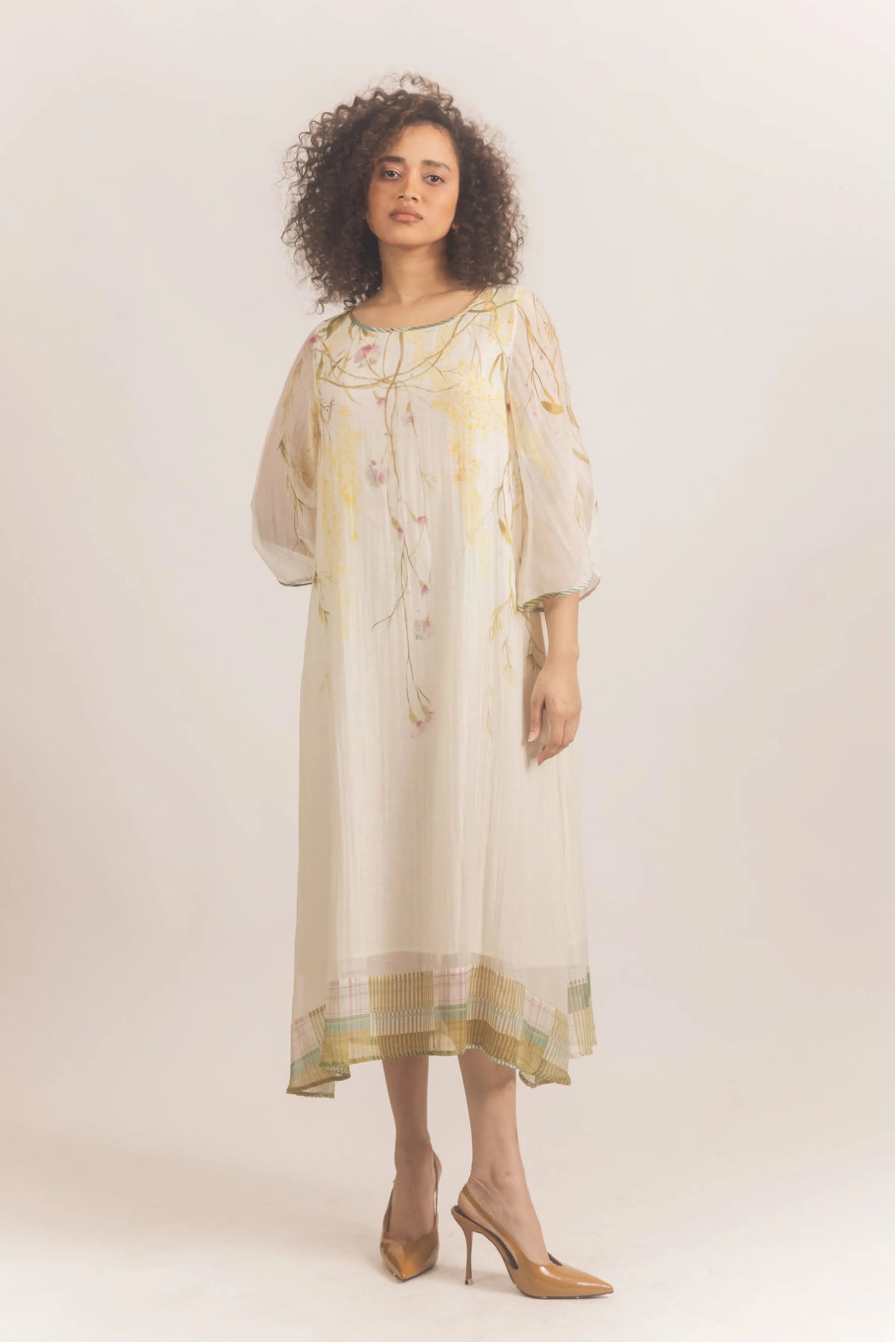 Vine Hill Top Dress White