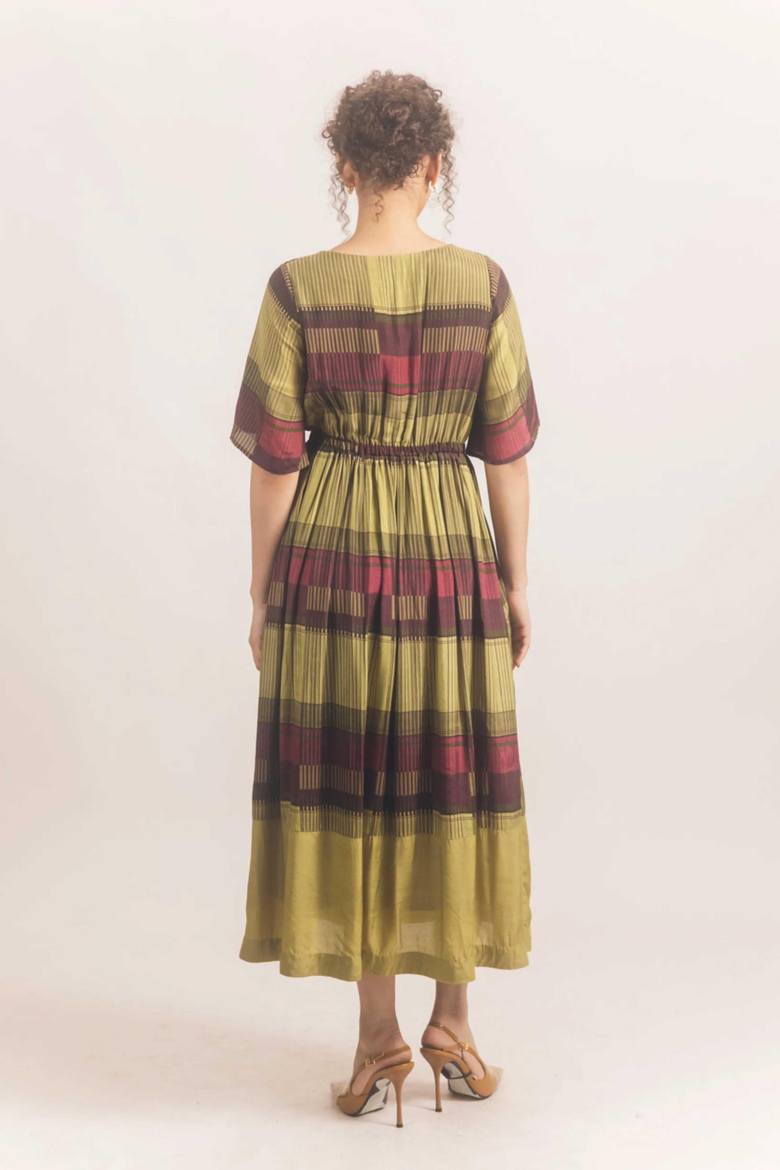 Tier Dress Wine