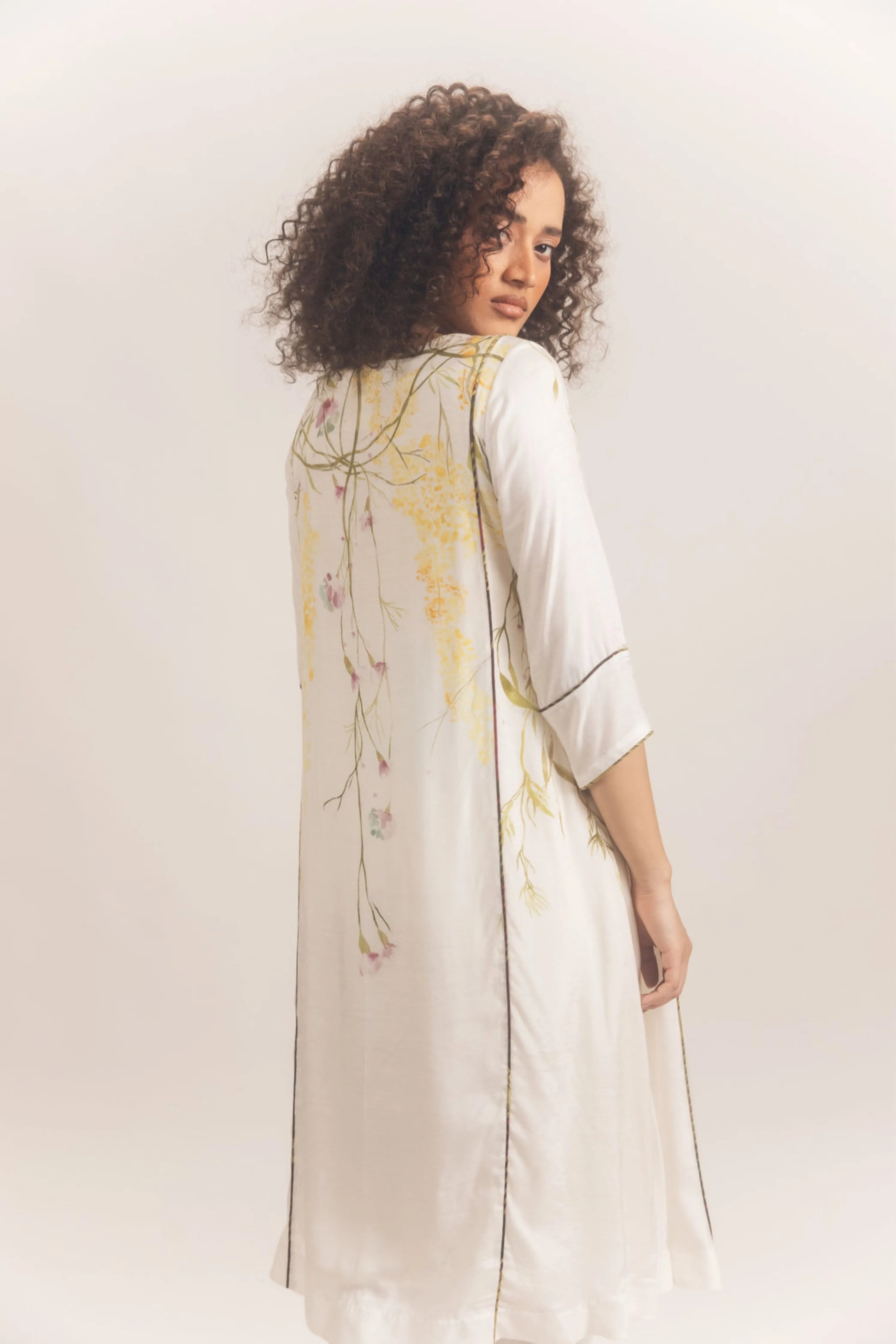 Sienna Kurta Set White