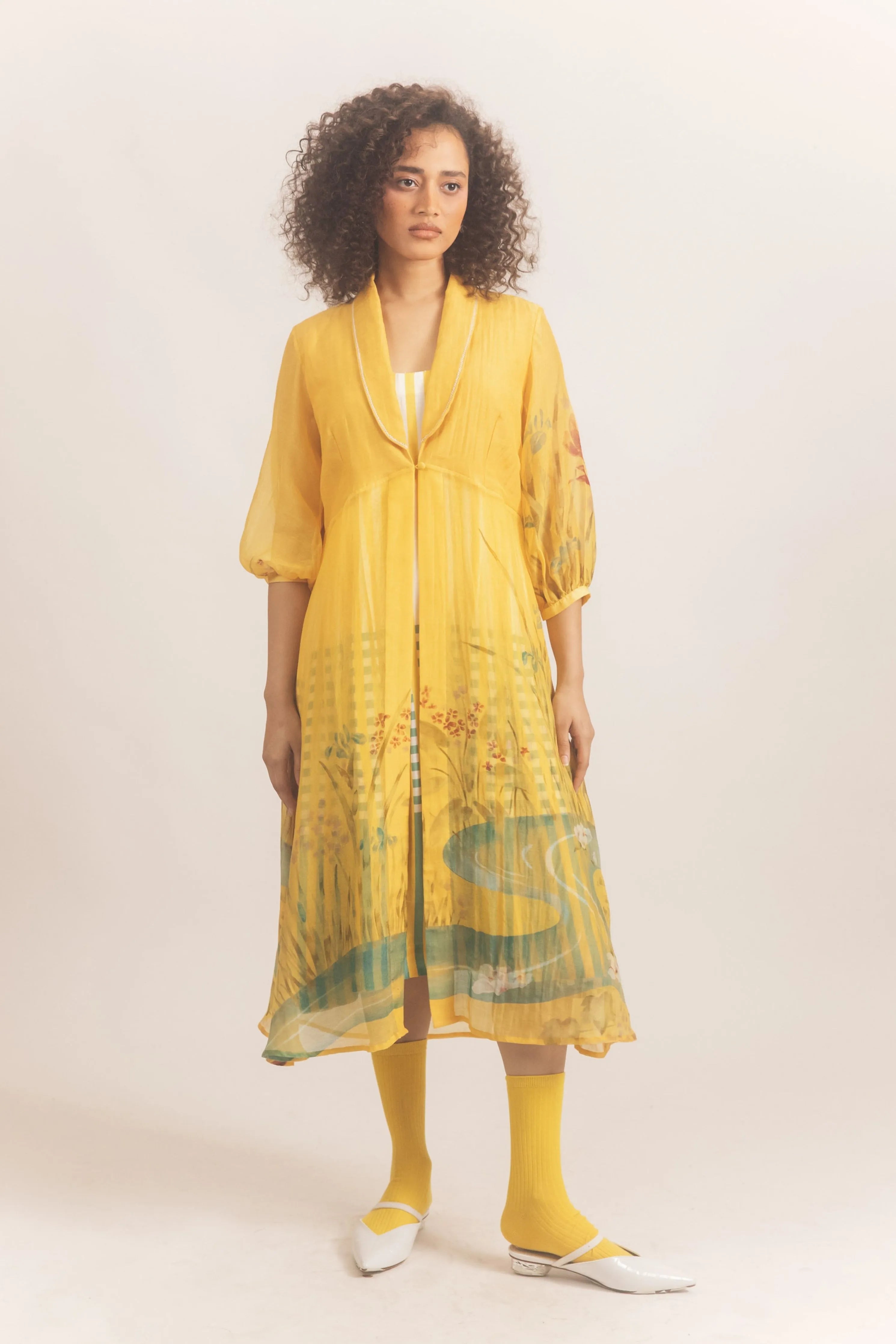 Aurora Jacket Set Yellow