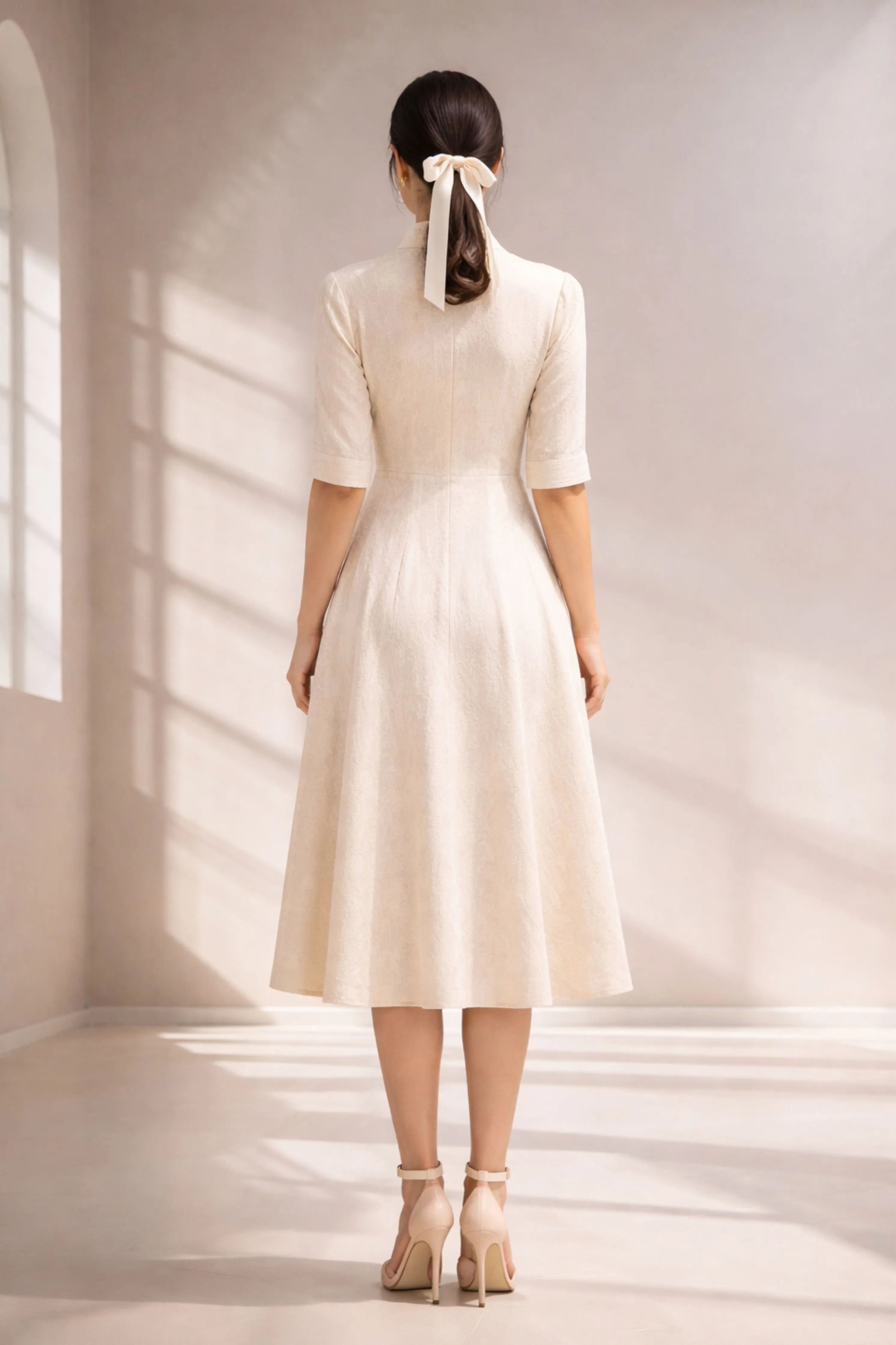 Ivory Heirloom Lace Dress