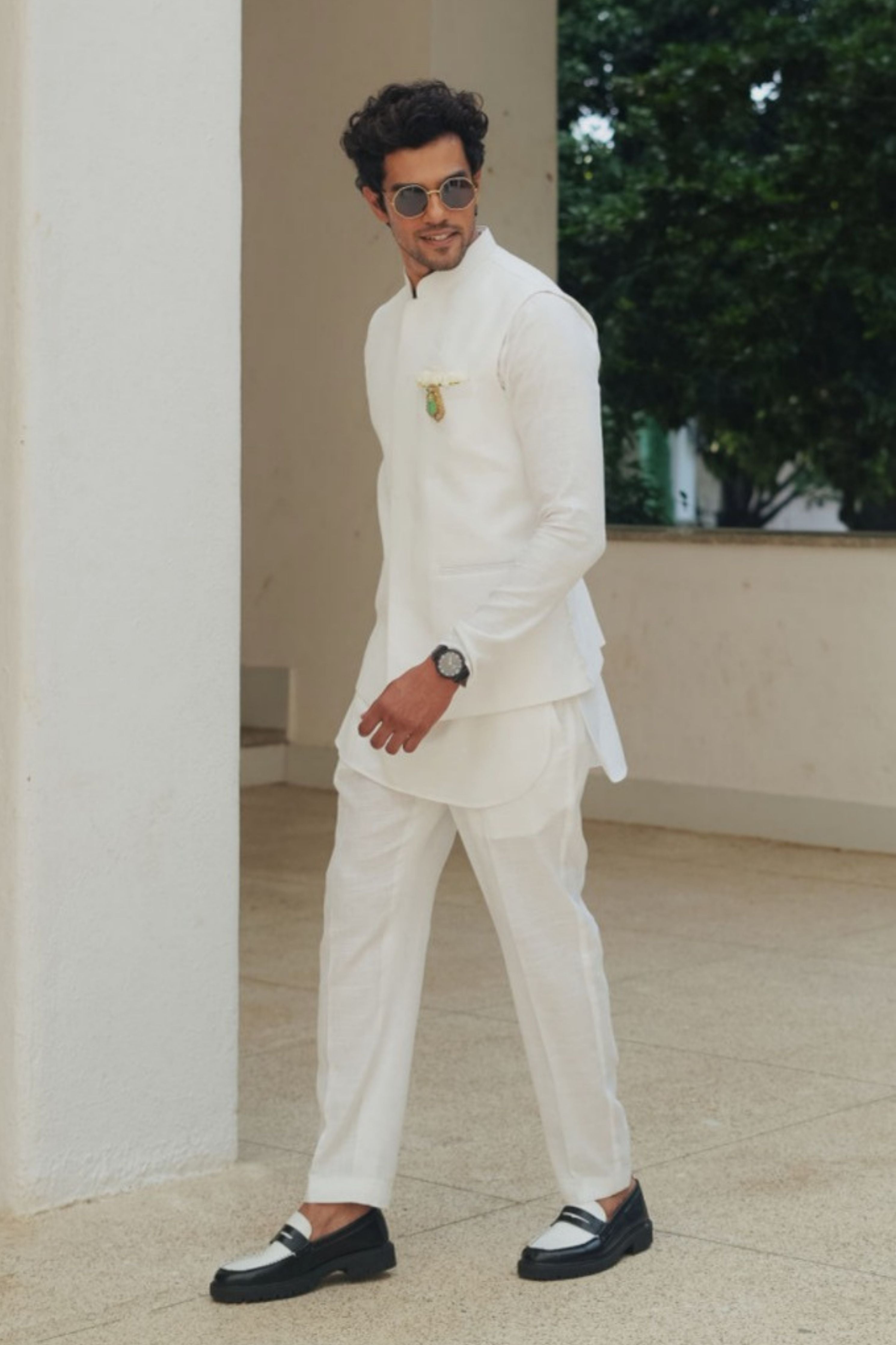 Crystal Bundi Kurta Set
