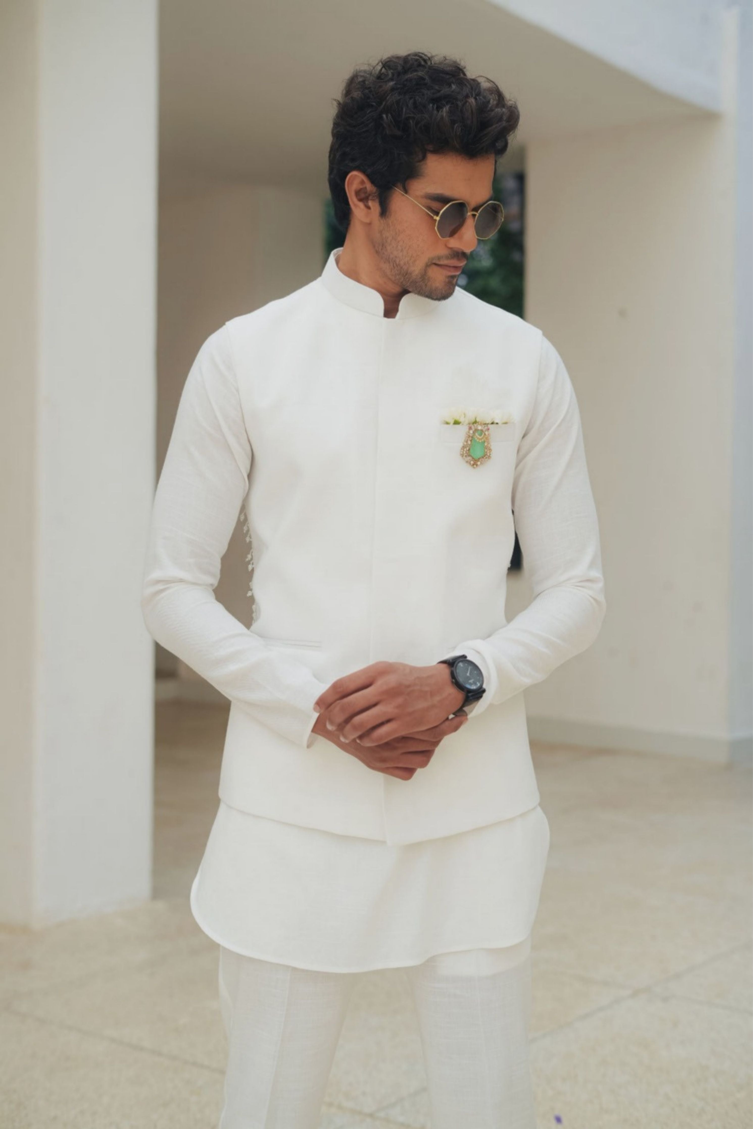 Crystal Bundi Kurta Set