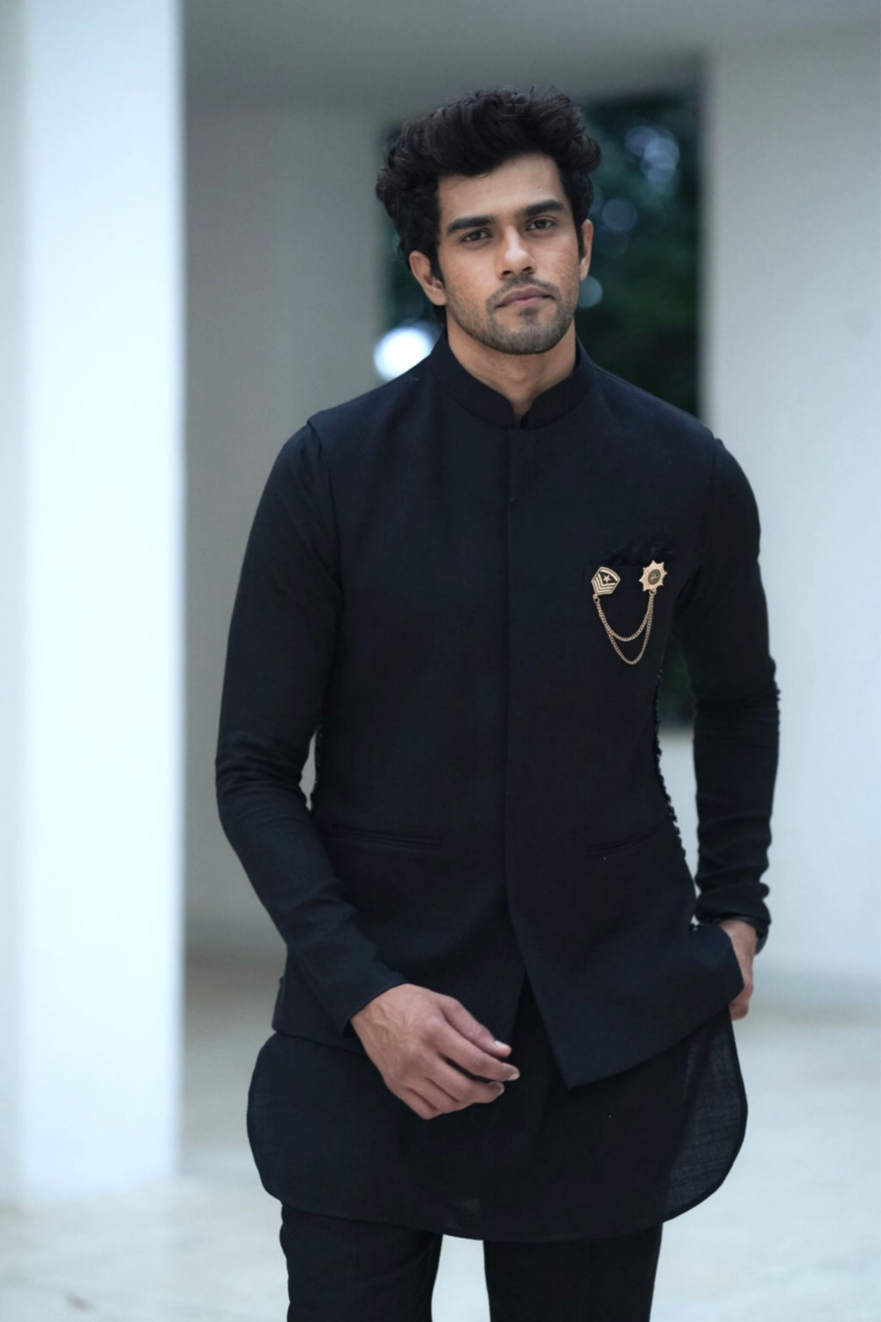 Regal Crystal Bundi Kurta Set