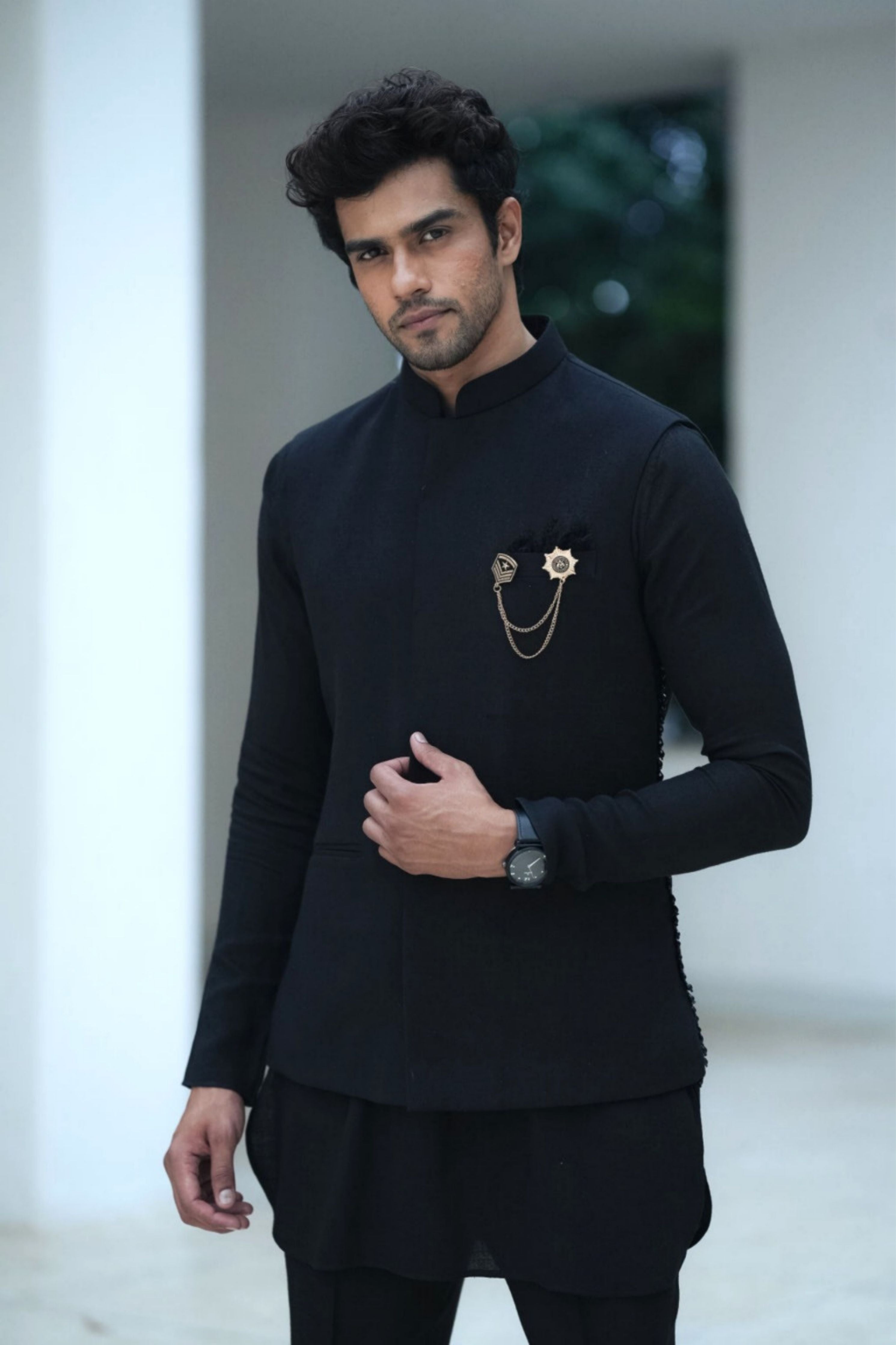 Regal Crystal Bundi Kurta Set