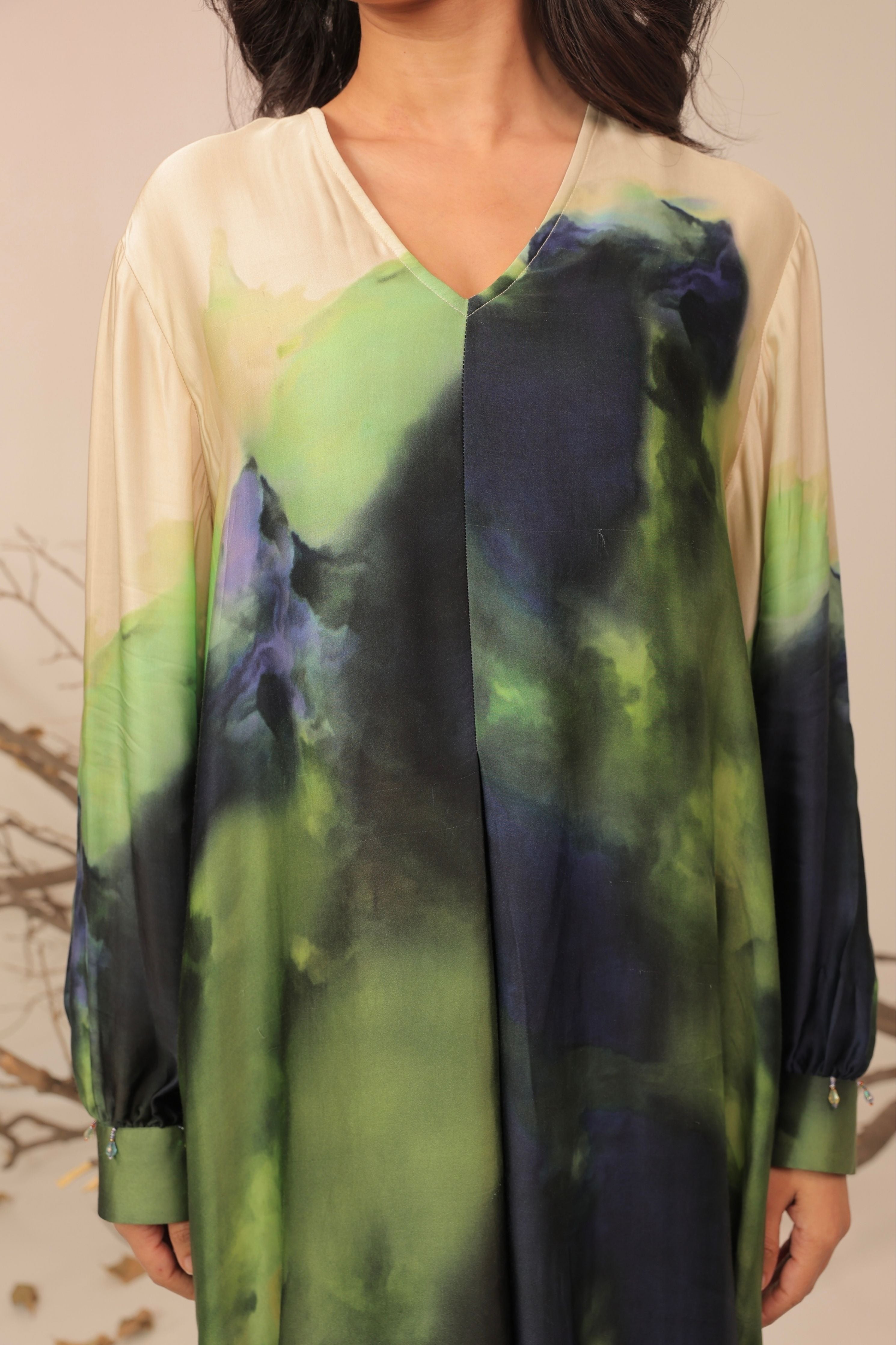 Jheel A-Line Tunic Set