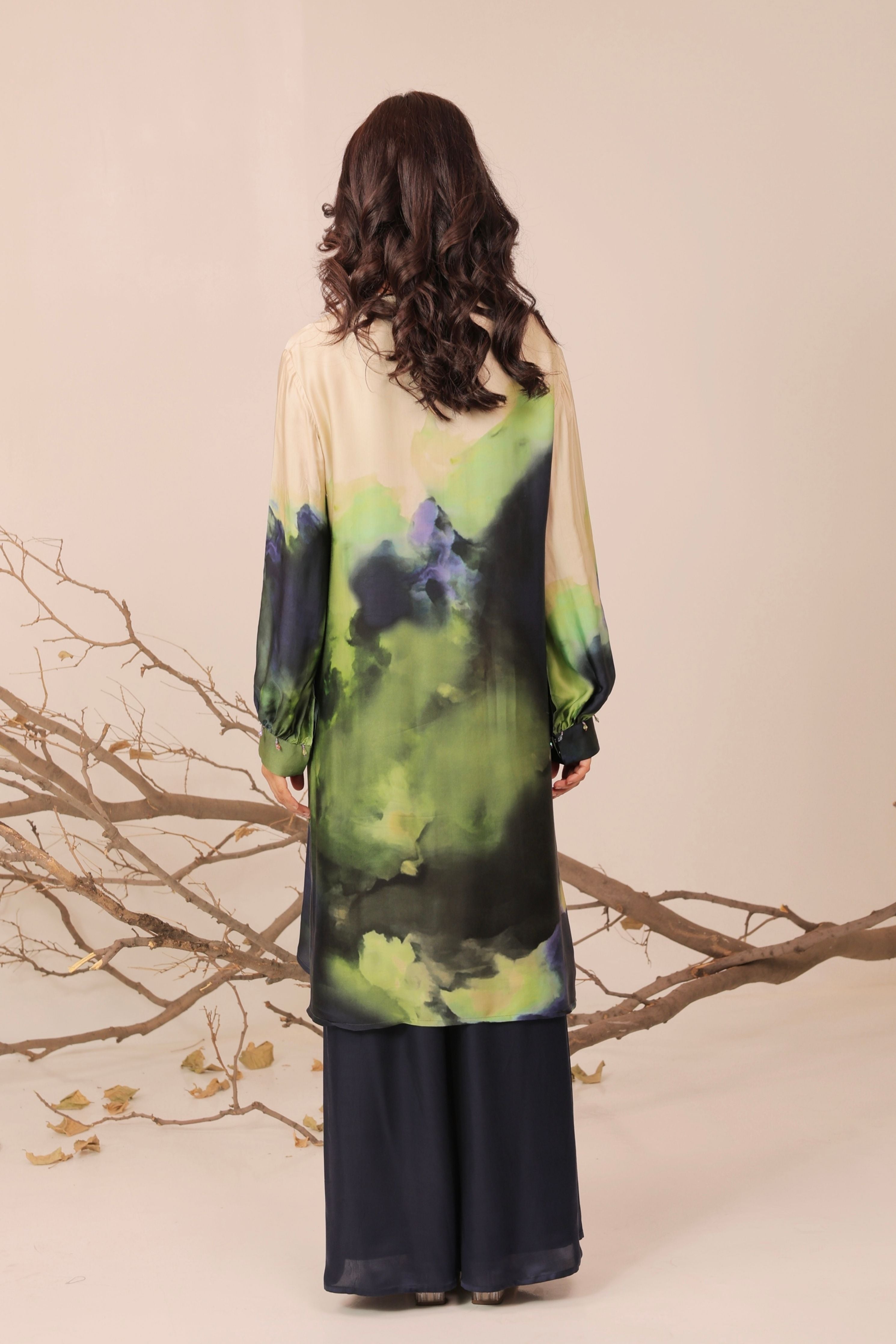 Jheel A-Line Tunic Set
