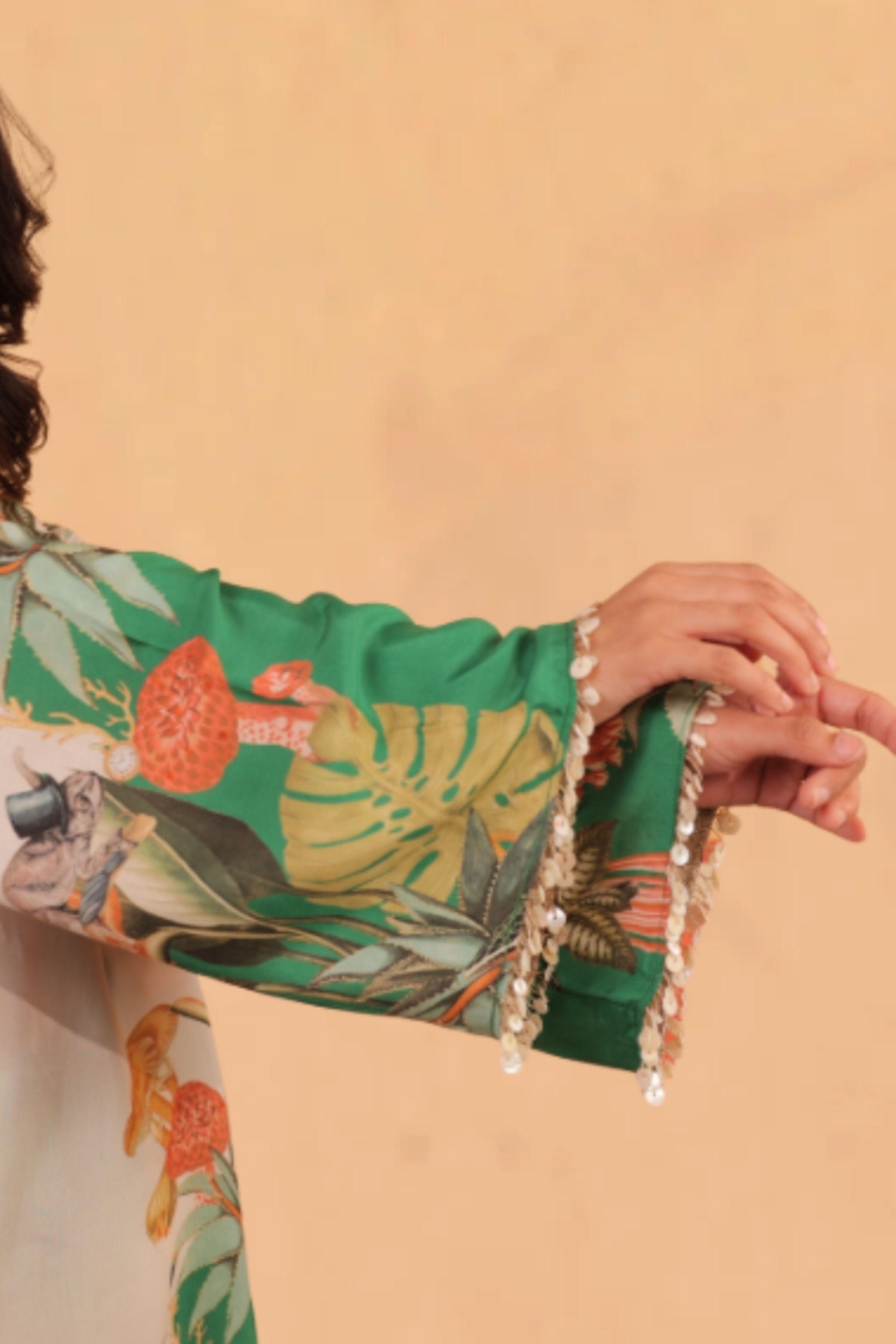 Kokum Asymmetric Tunic Co-Ord Set