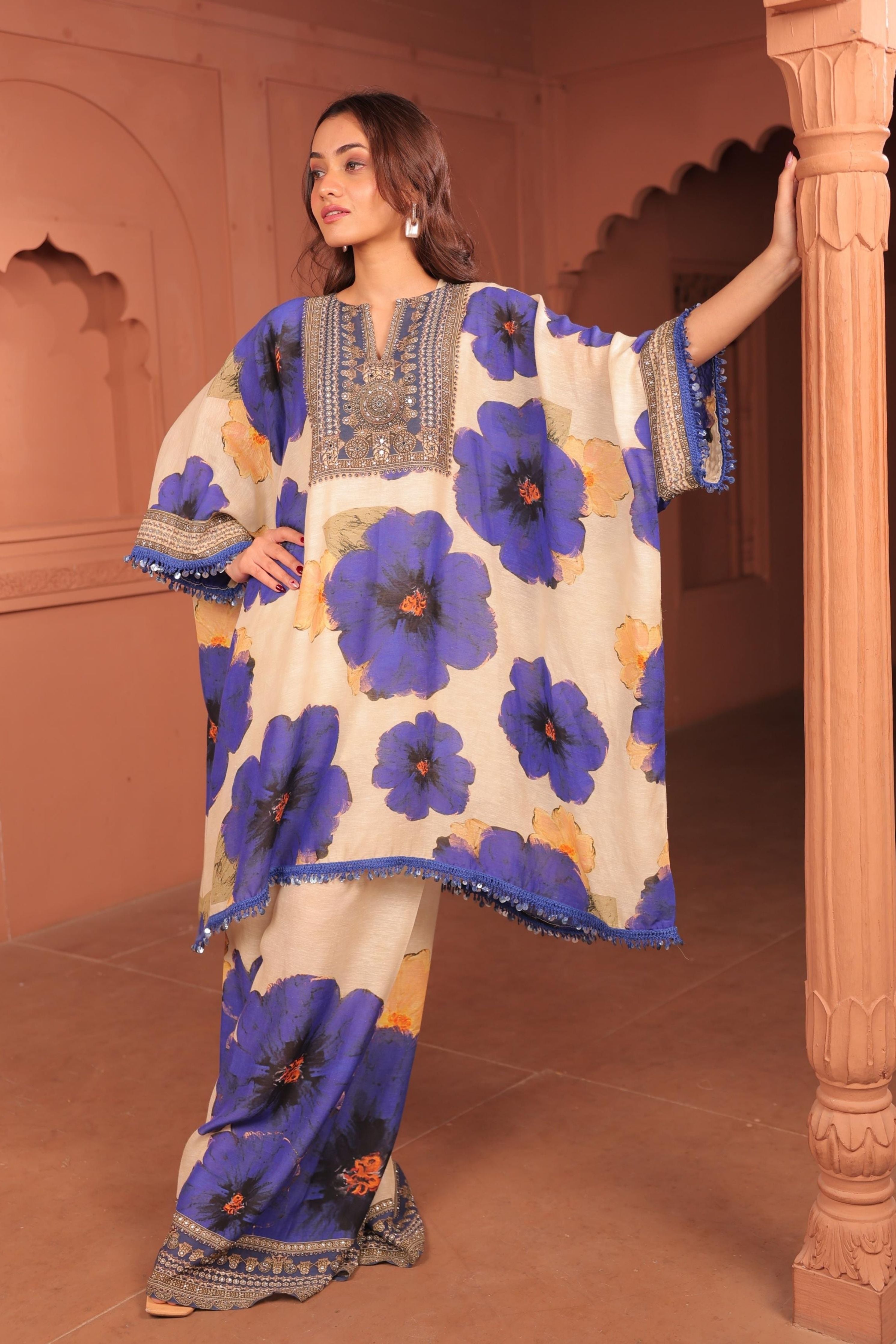 Pankhudi Short Kaftan Set