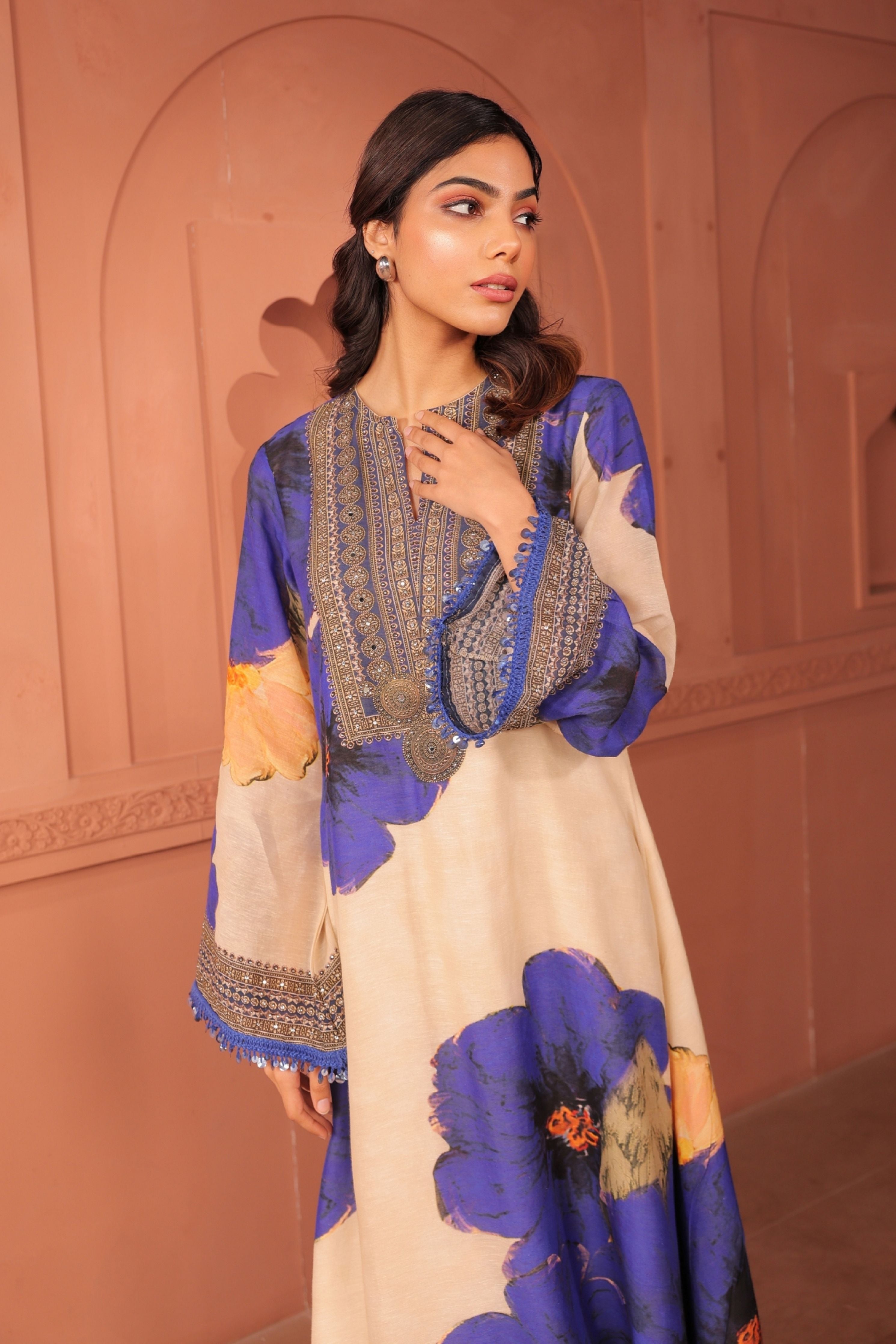 Pankhudi A-Line Kurta Set