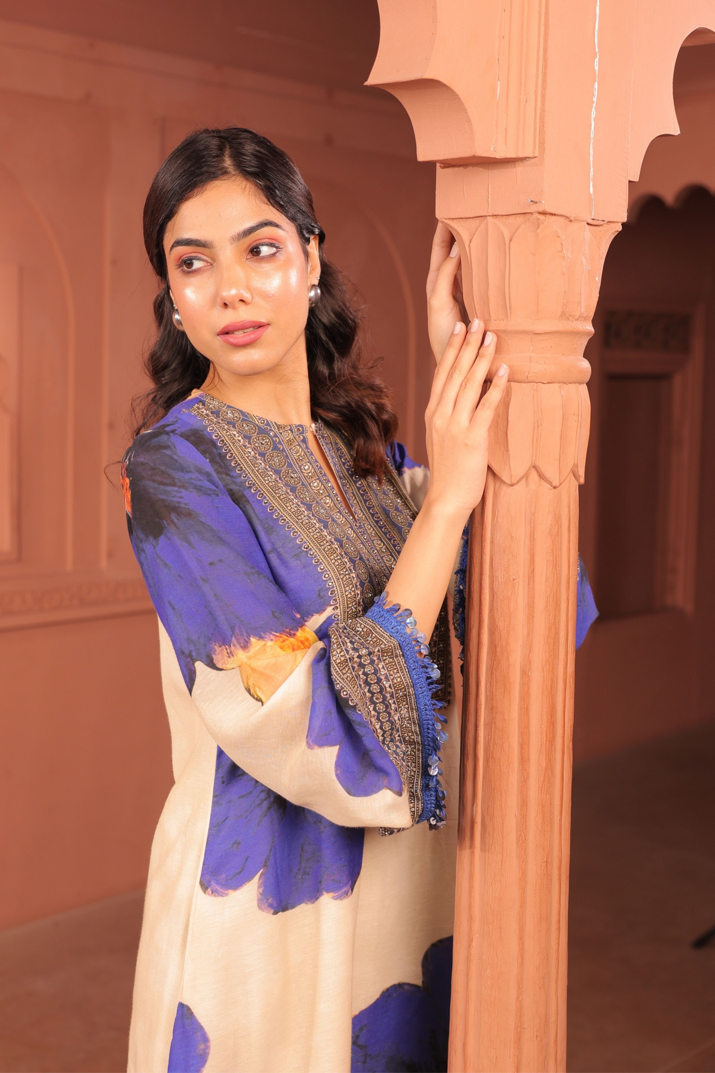 Pankhudi A-Line Kurta Set