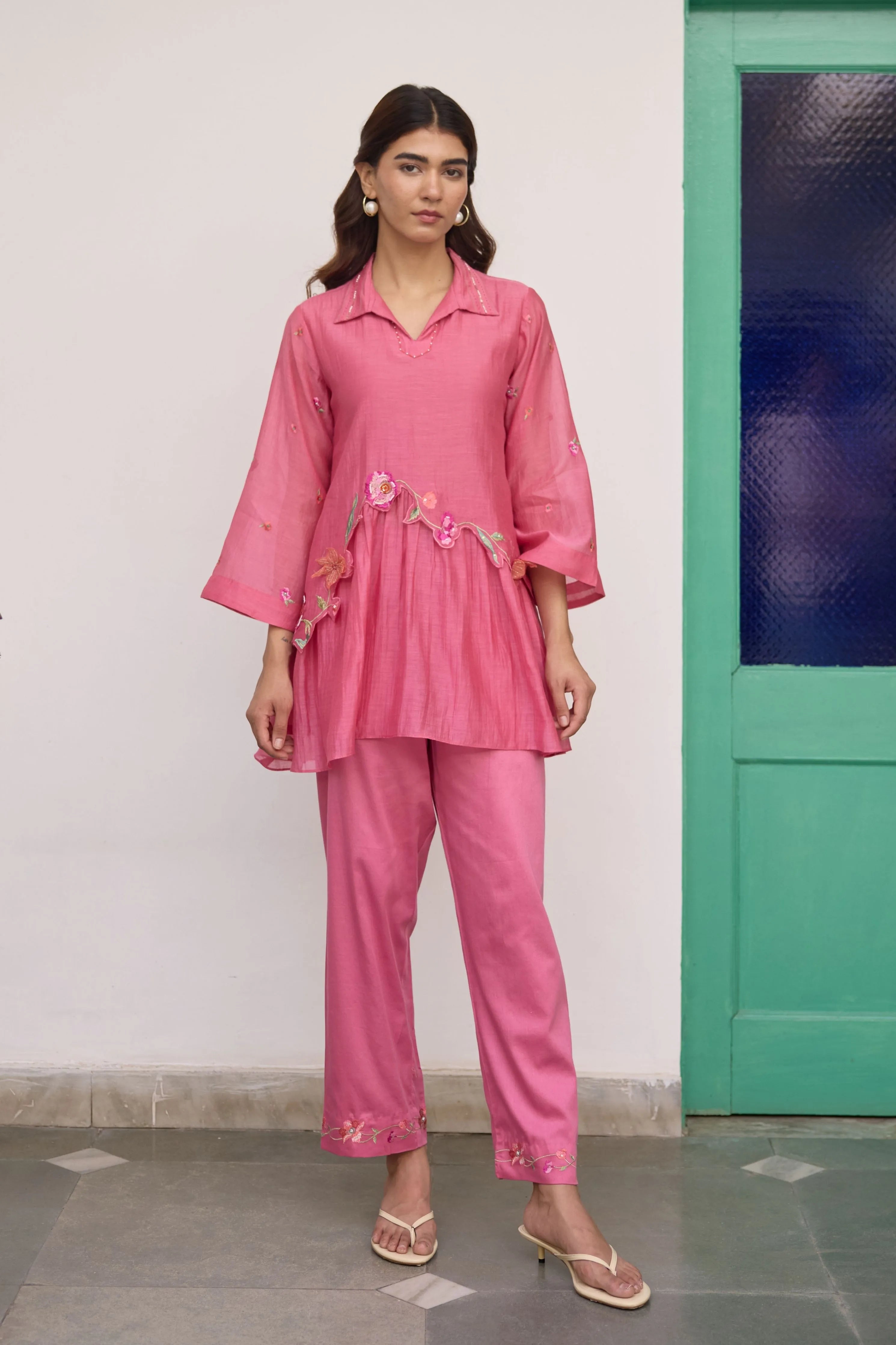 Pink Petal Path Co-Ord Set