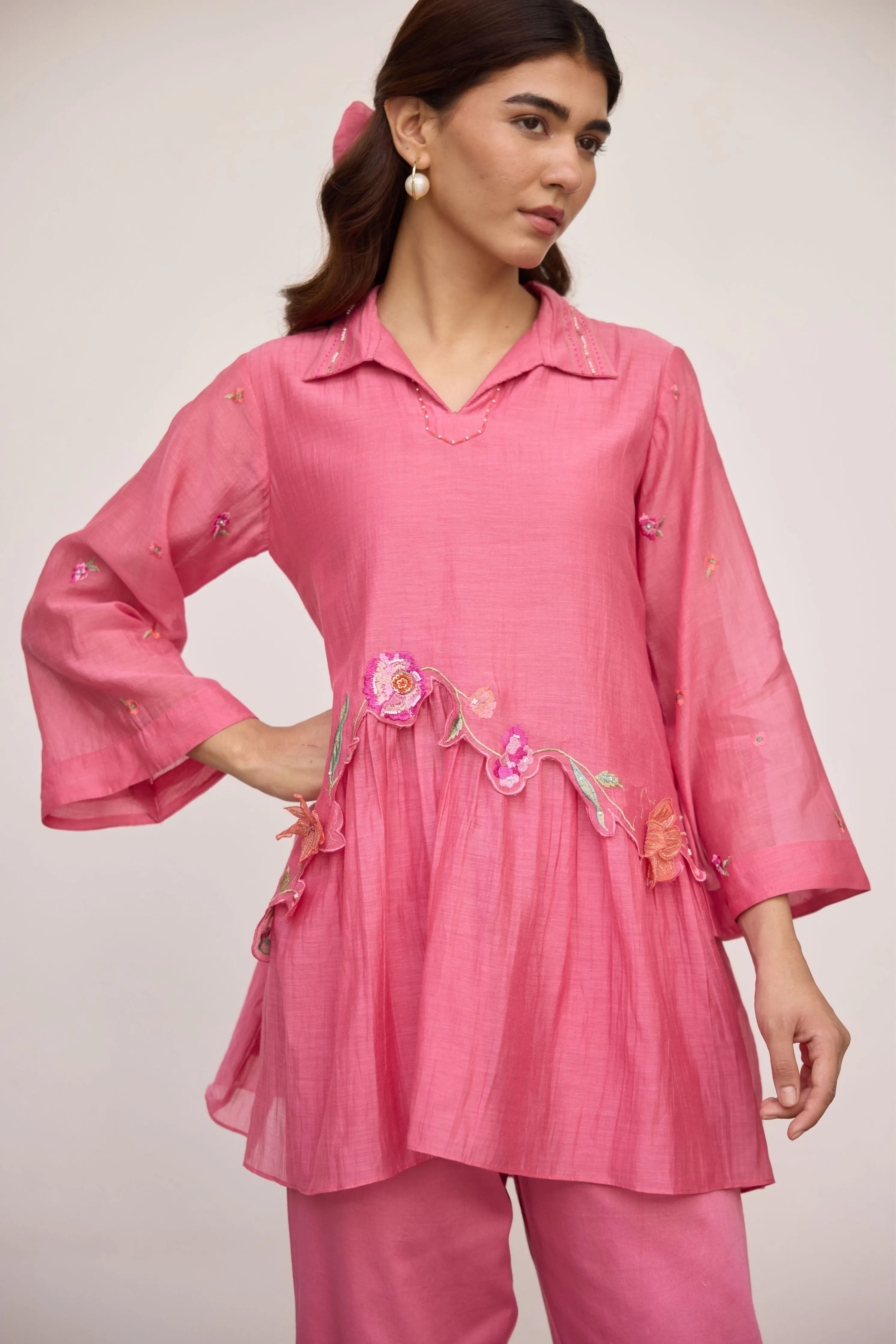 Pink Petal Path Co-Ord Set