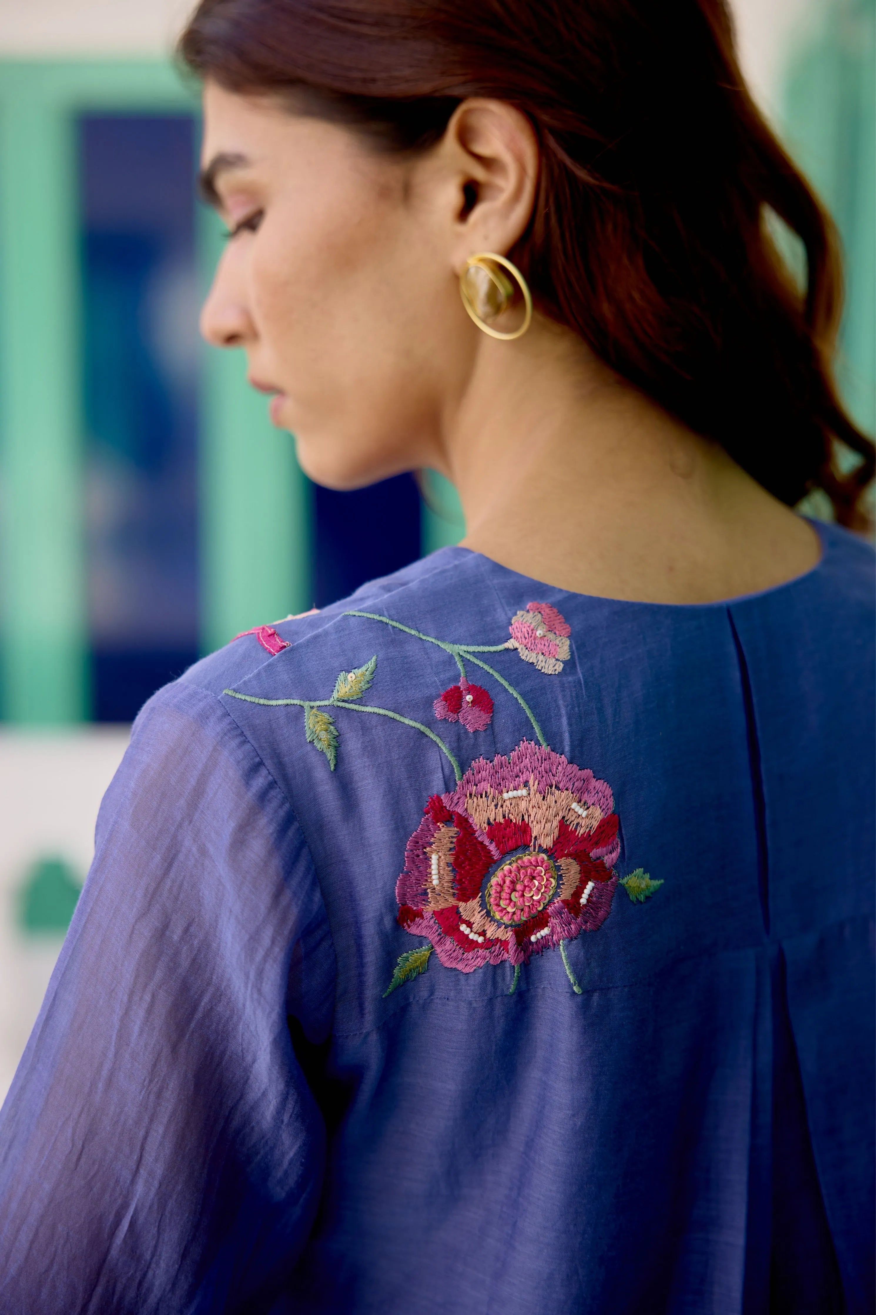 Blue Bloom & Sky Co-Ord Set