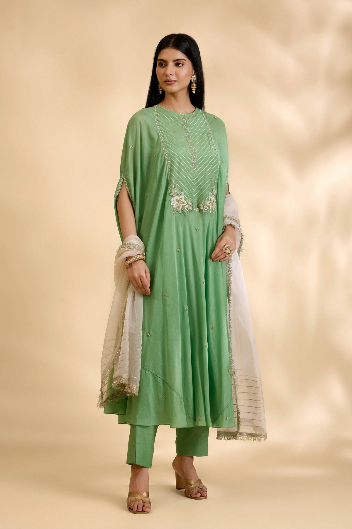 Panna Sitara Anarkali Set