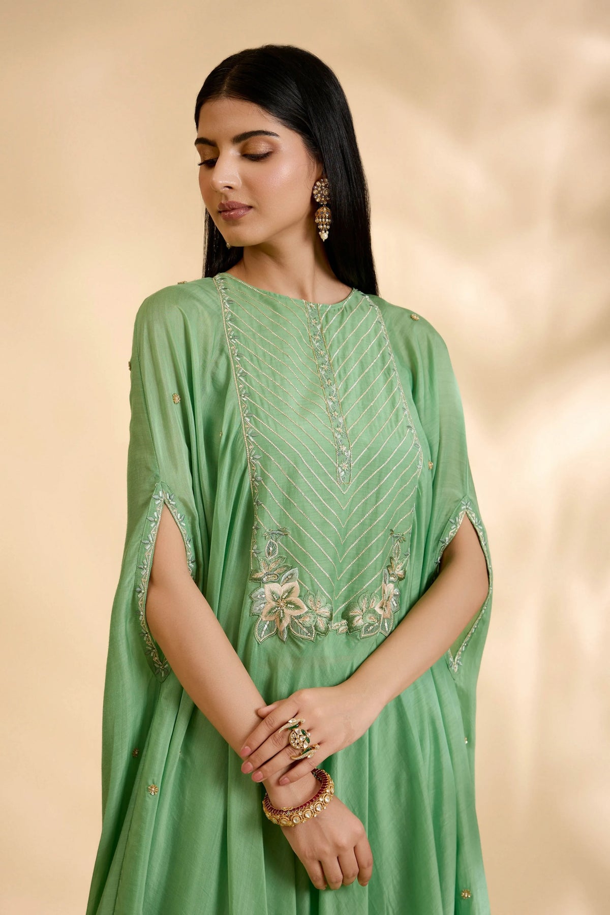 Panna Sitara Anarkali Set