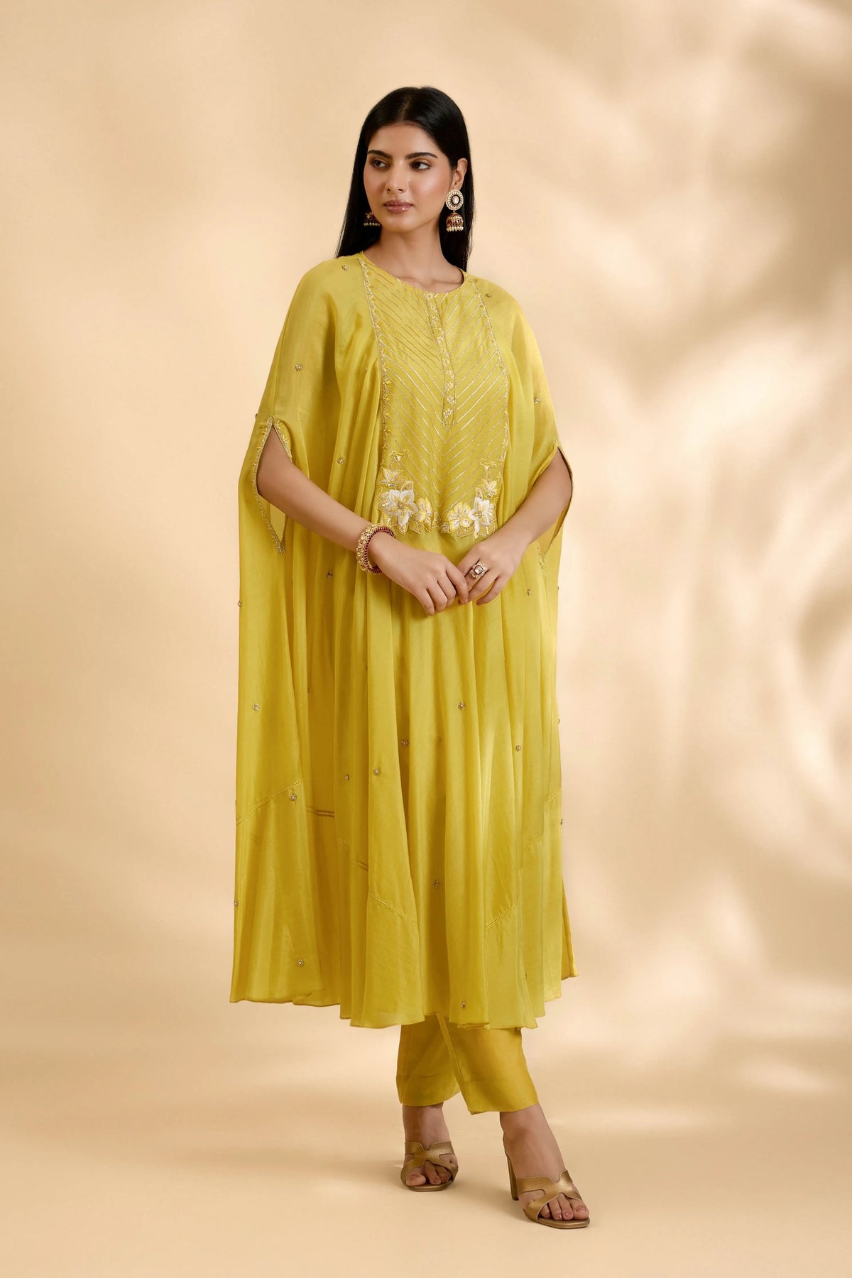 Kesar Sitara Anarkali Set
